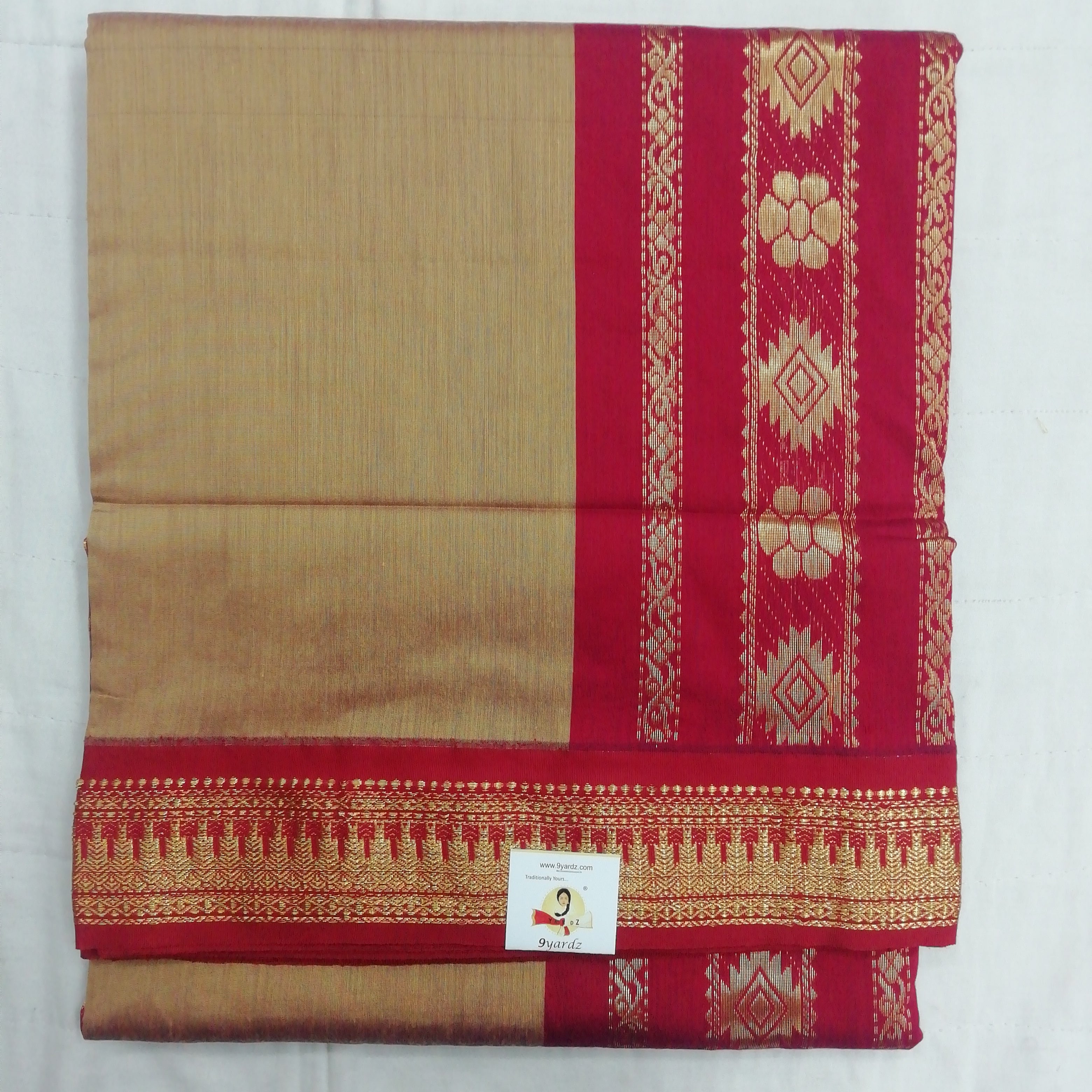 Kalyani Cotton 9 metres/ 10 yards approx Madisar