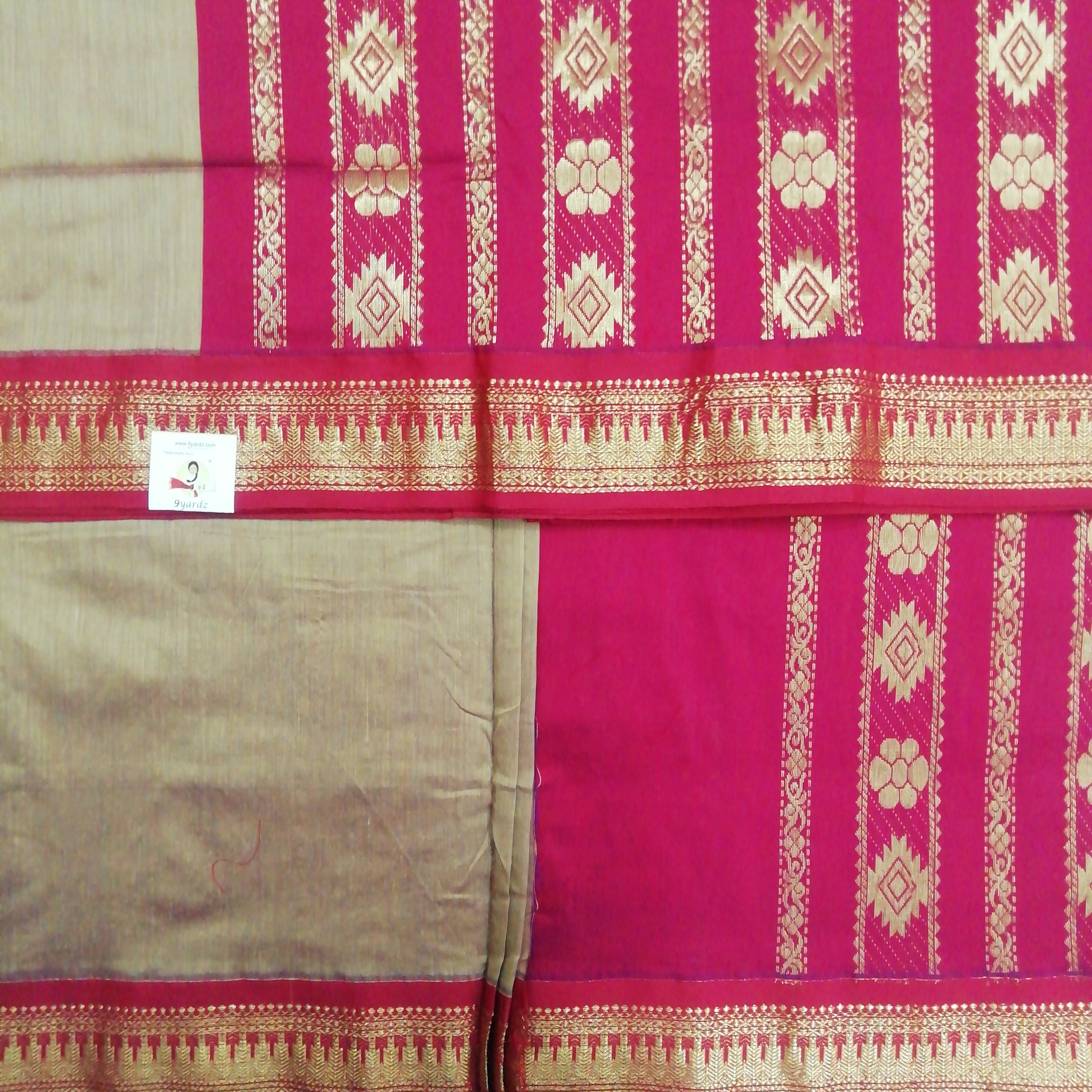 Kalyani Cotton 9 metres/ 10 yards approx Madisar