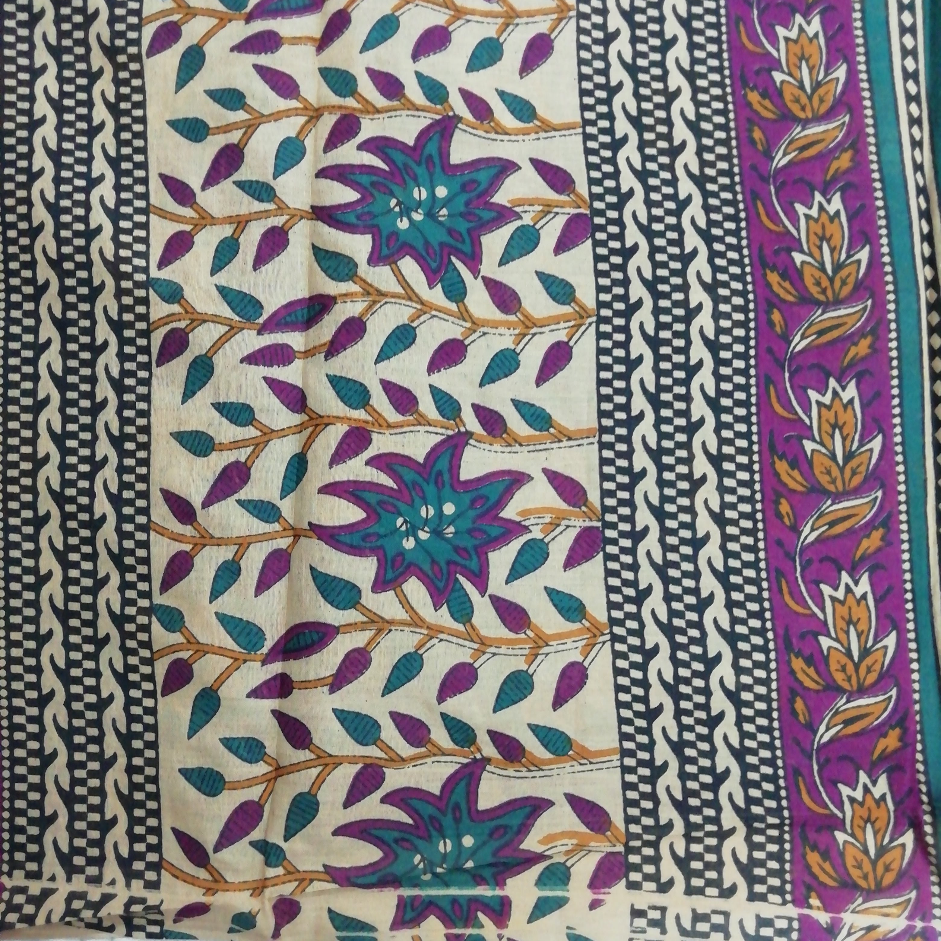 Kalamkari cotton 6 yards