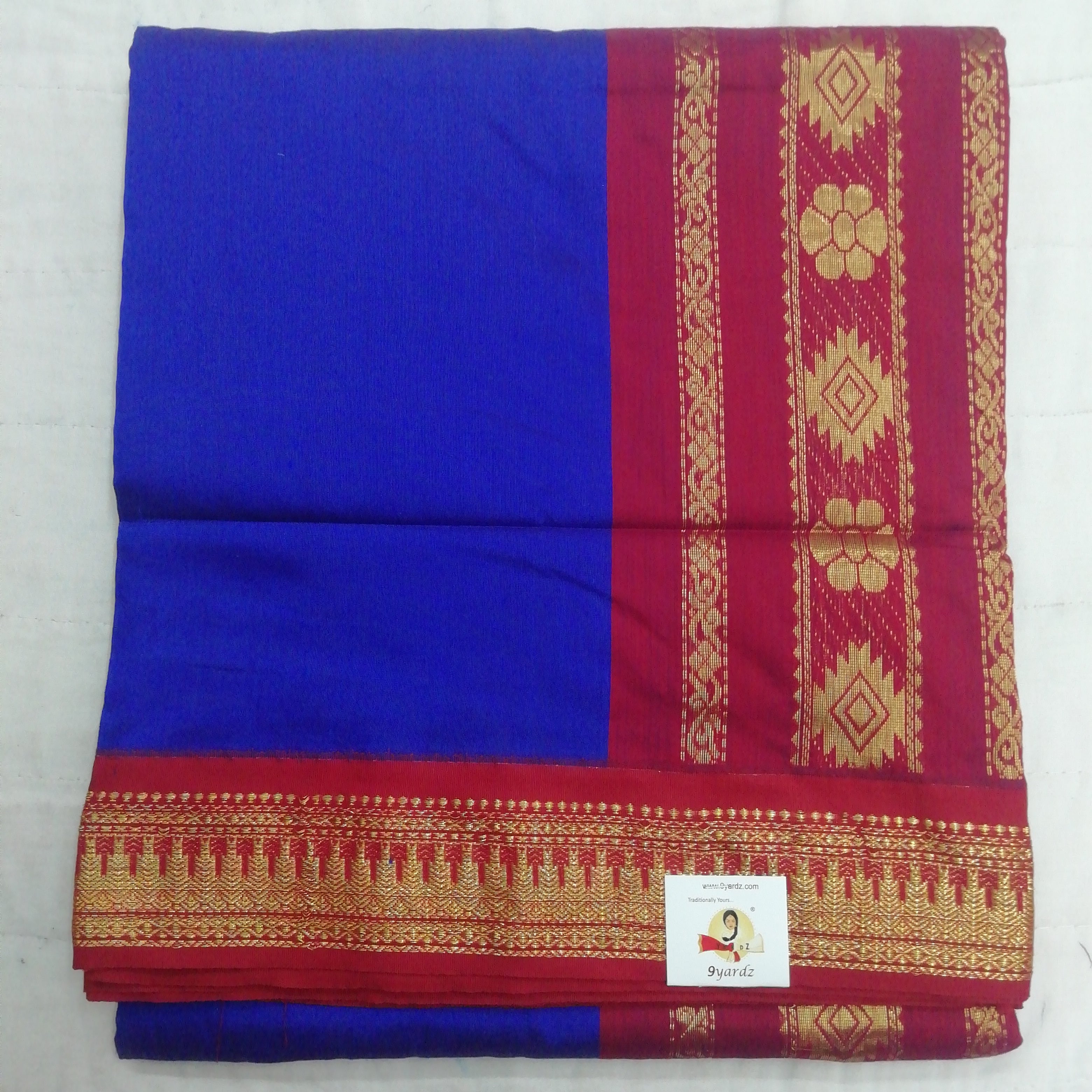 Kalyani Cotton 9 metres/ 10 yards approx Madisar