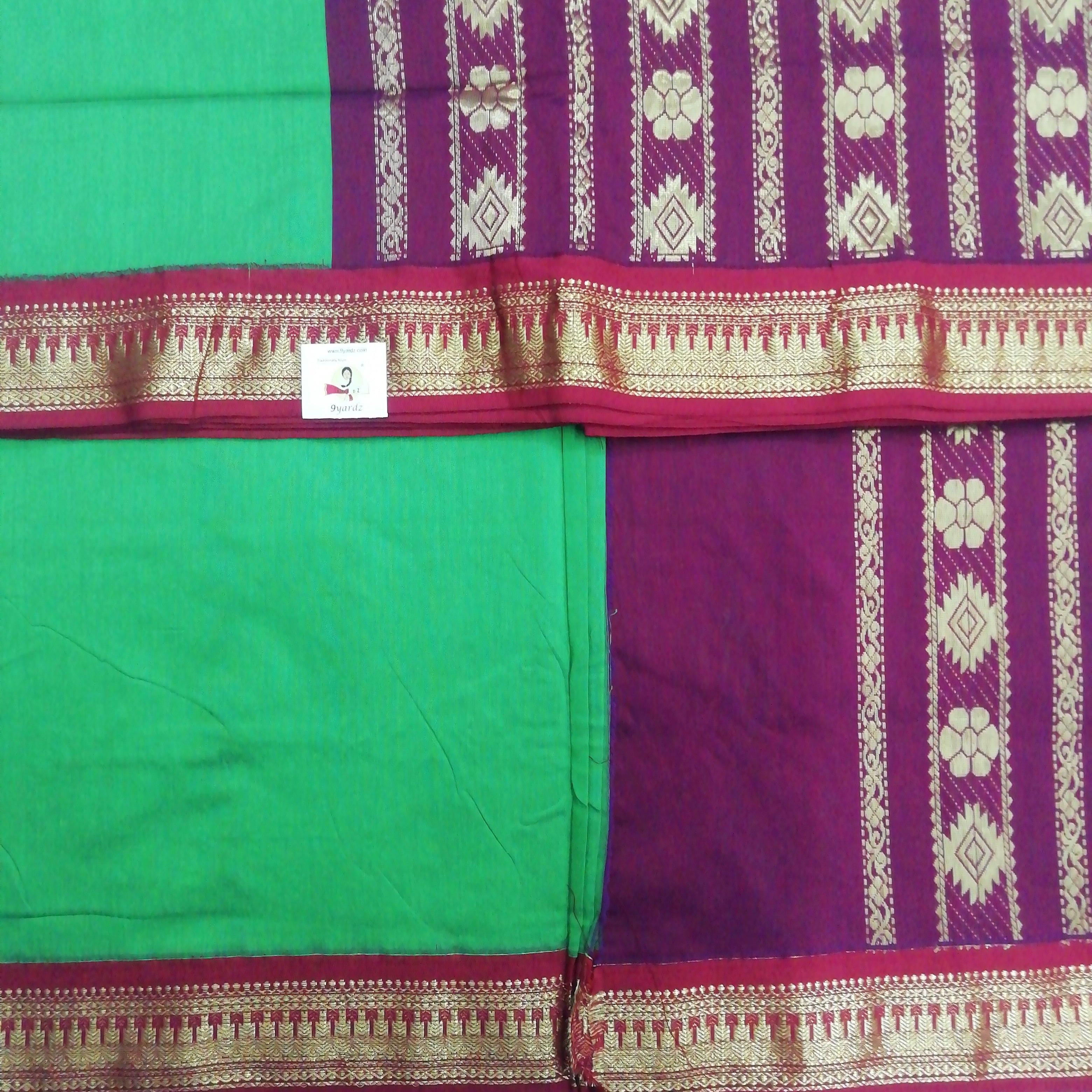 Kalyani Cotton 9 metres/ 10 yards approx Madisar