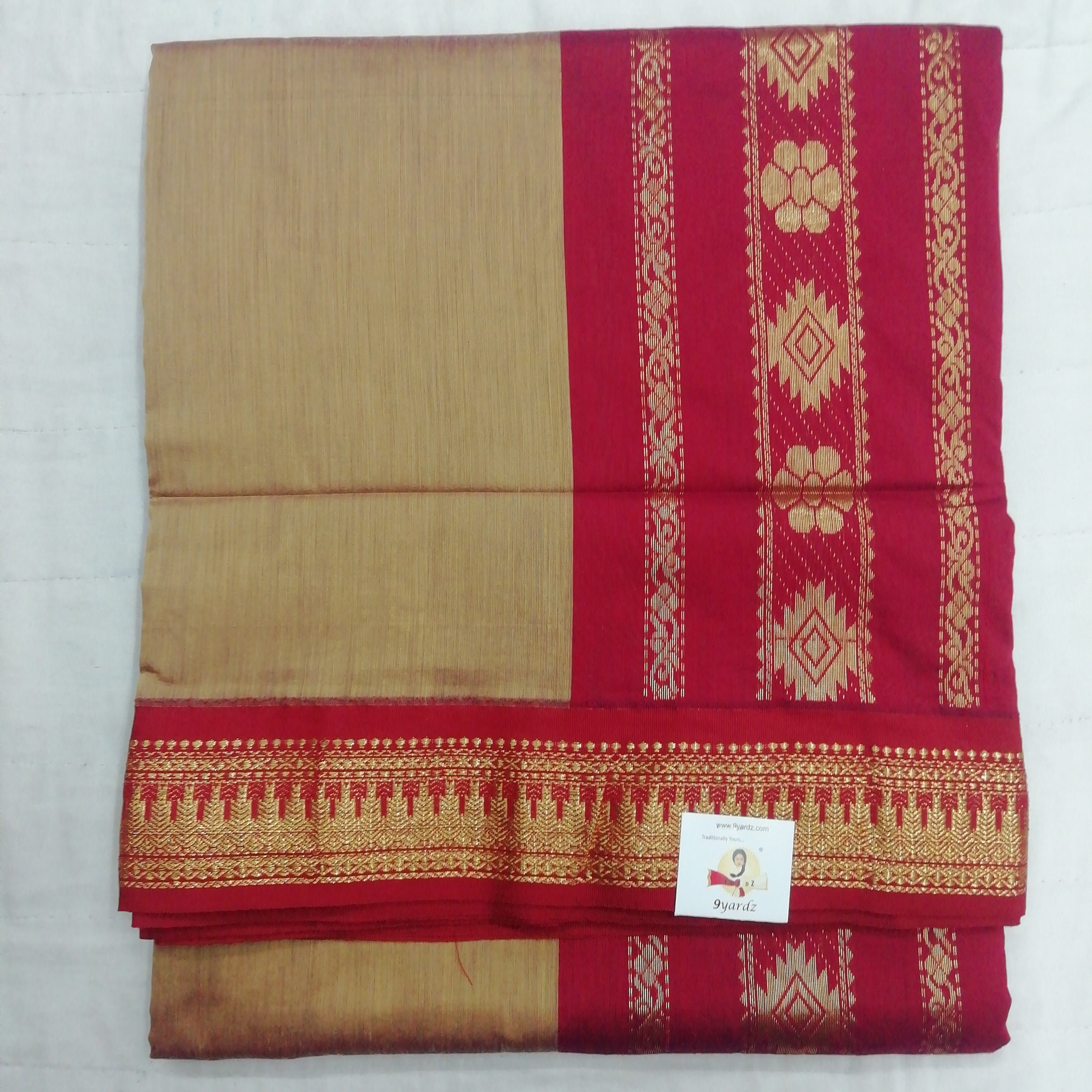 Kalyani Cotton 9 metres/ 10 yards approx Madisar