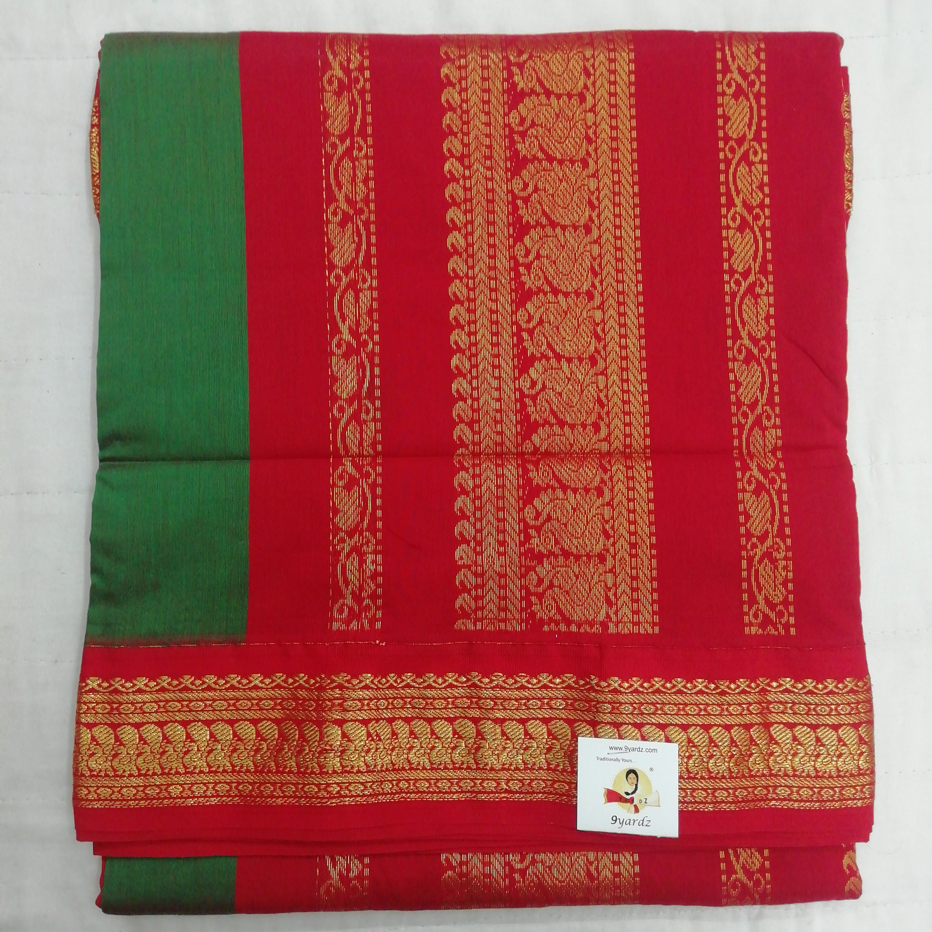 Kalyani Cotton 9 metres/ 10 yards approx Madisar