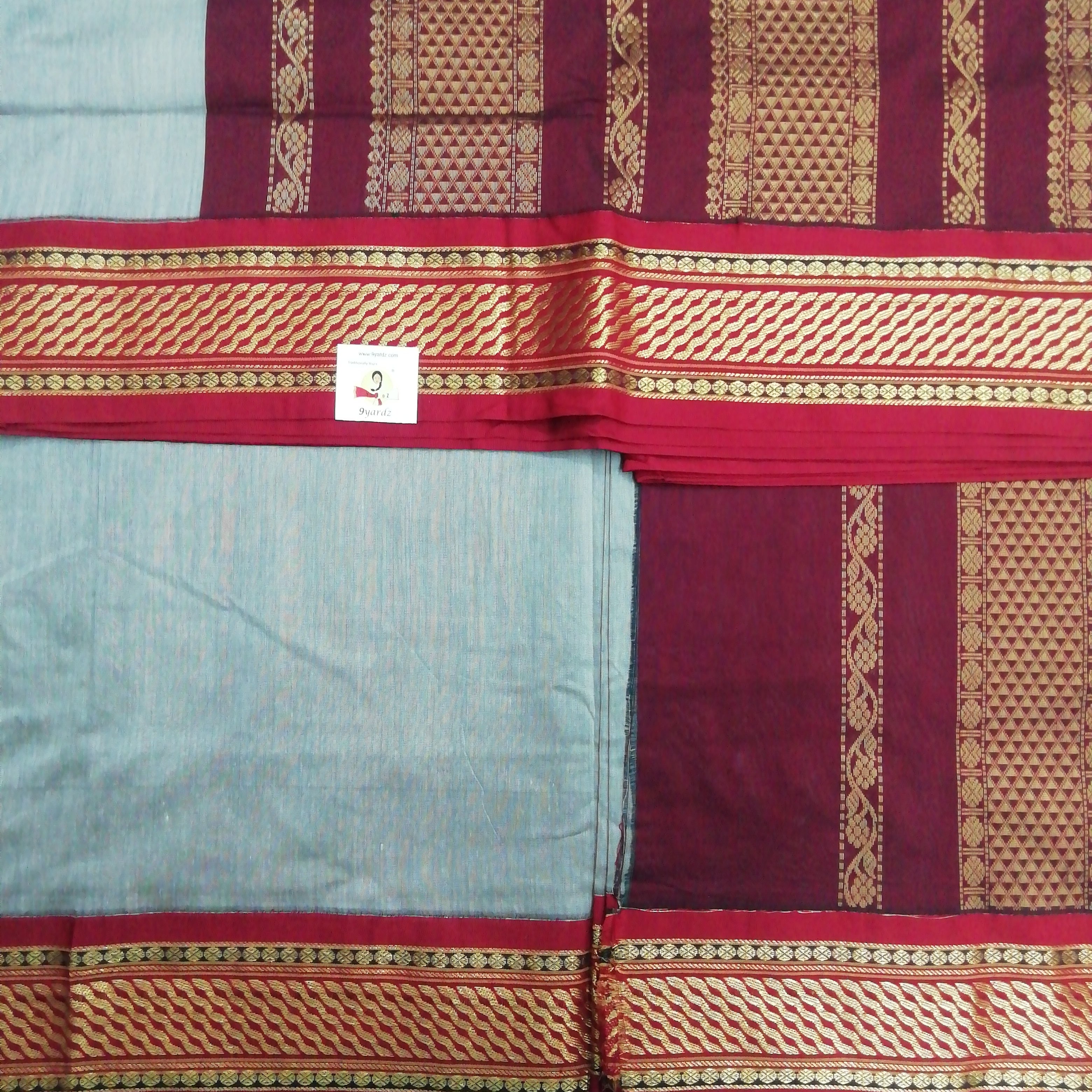 Kalyani Cotton 9 metres/ 10 yards approx Madisar