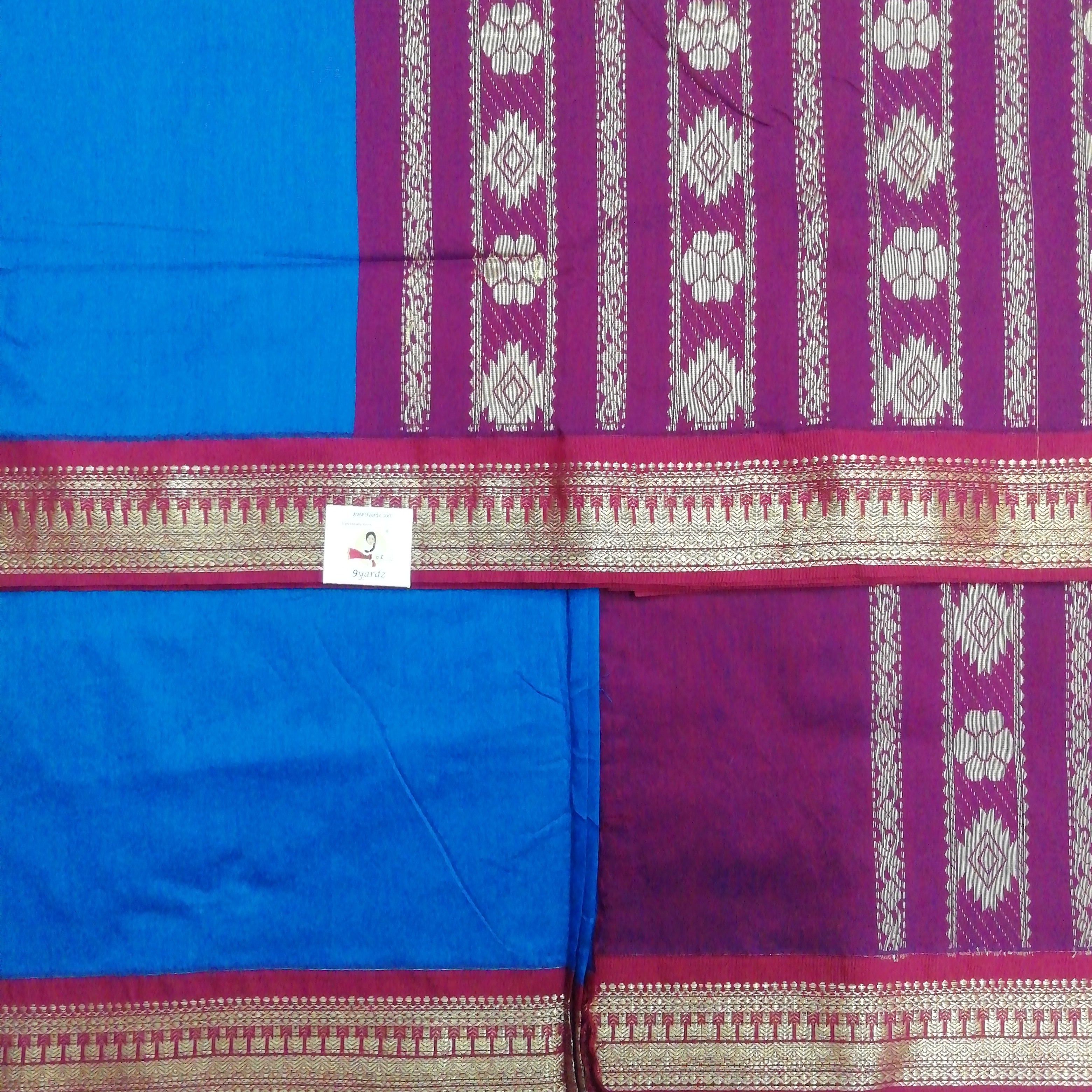 Kalyani Cotton 9 metres/ 10 yards approx Madisar