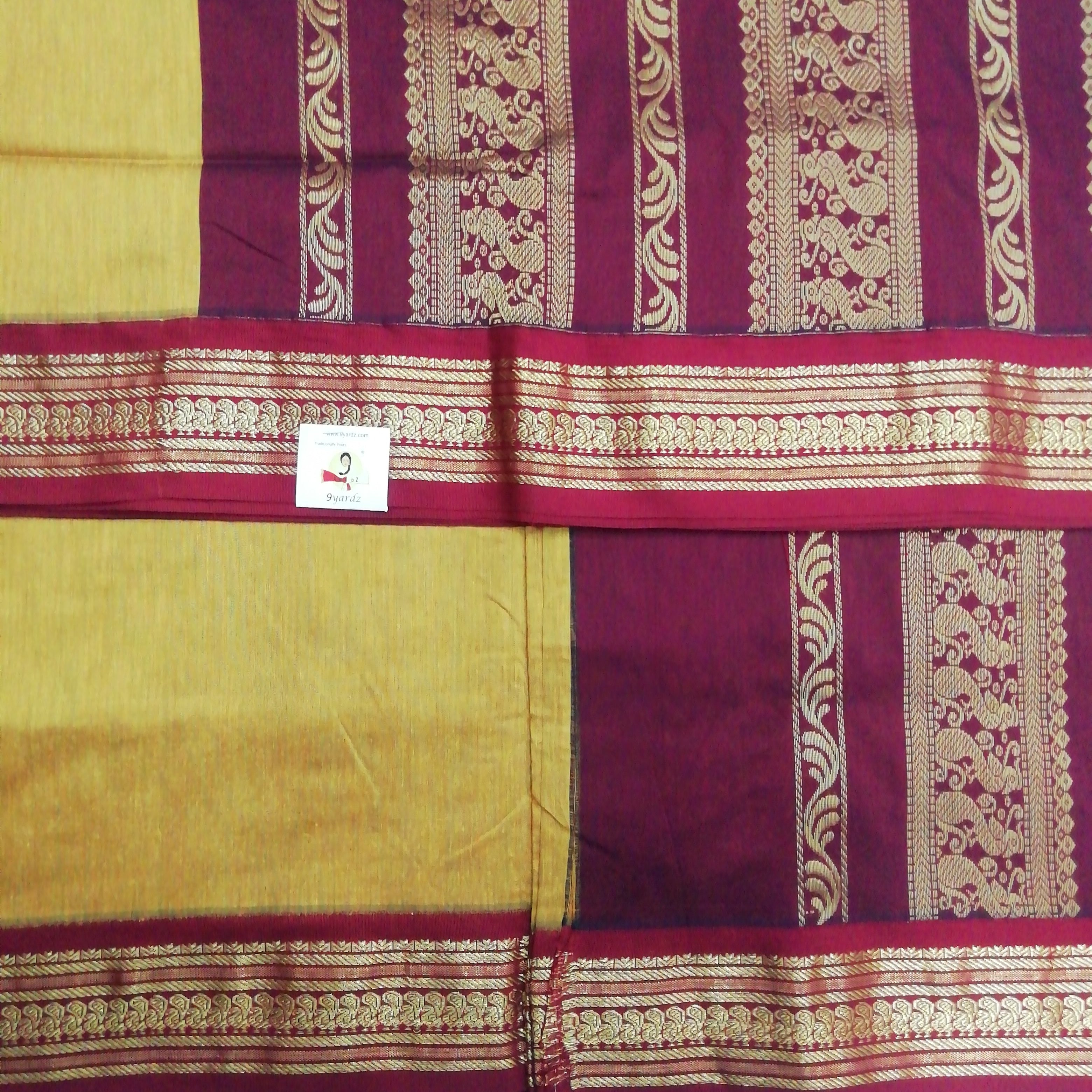 Kalyani Cotton 9 metres/ 10 yards approx Madisar