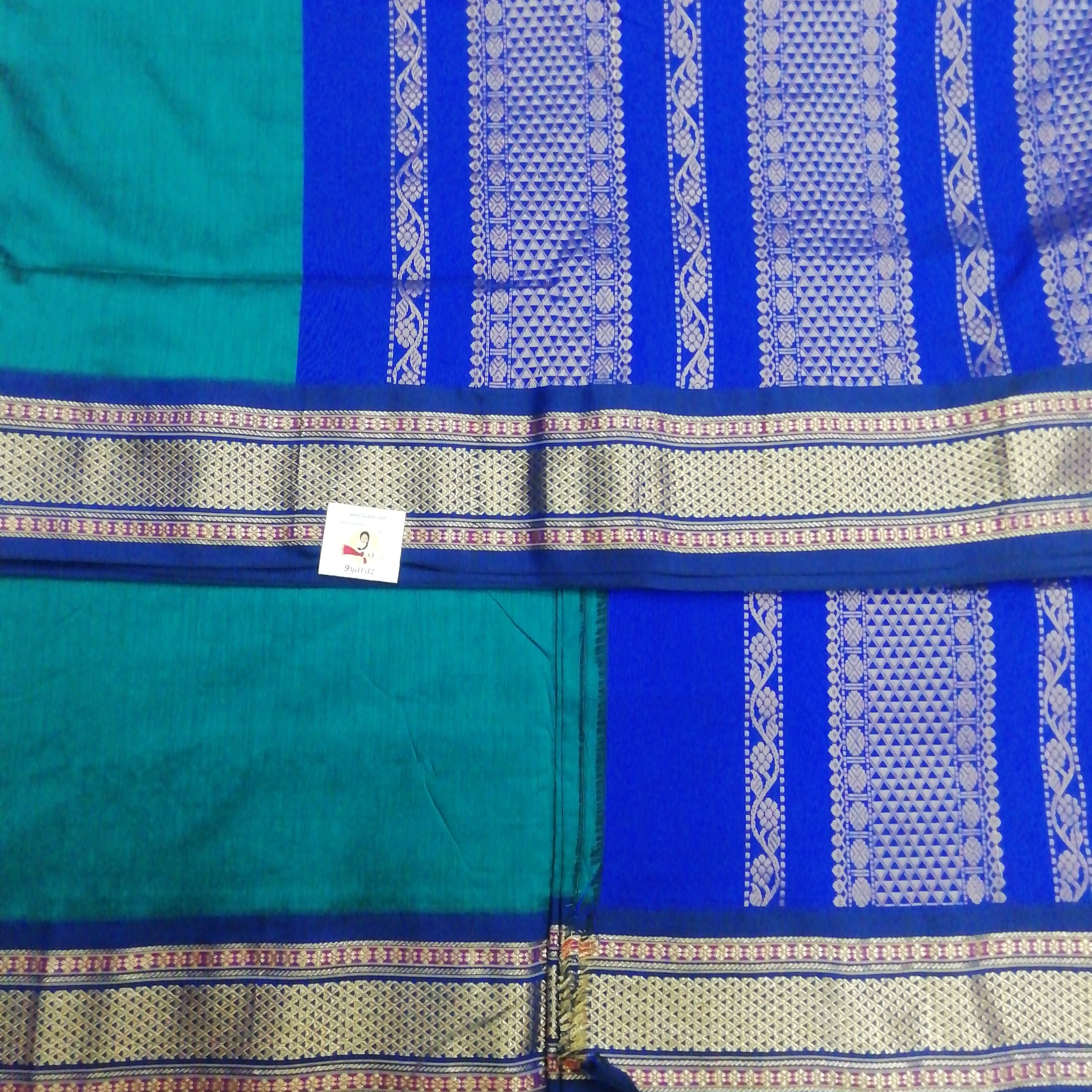 Kalyani Cotton 9 metres/ 10 yards approx Madisar