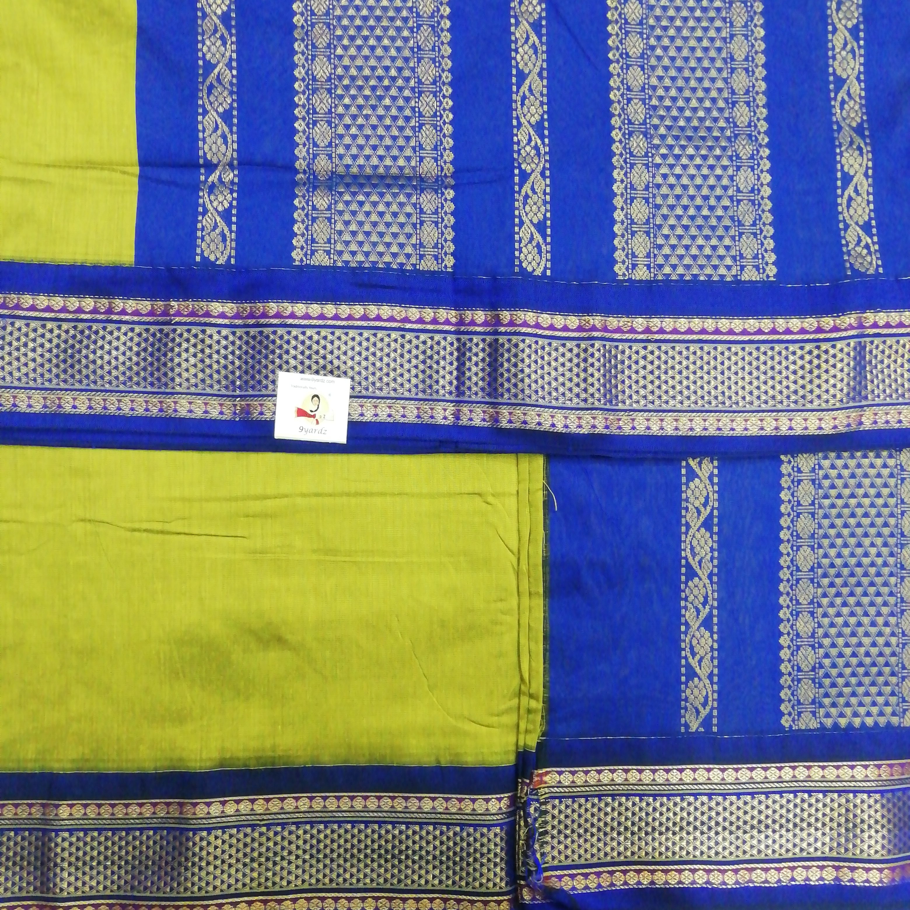 Kalyani Cotton 9 metres/ 10 yards approx Madisar