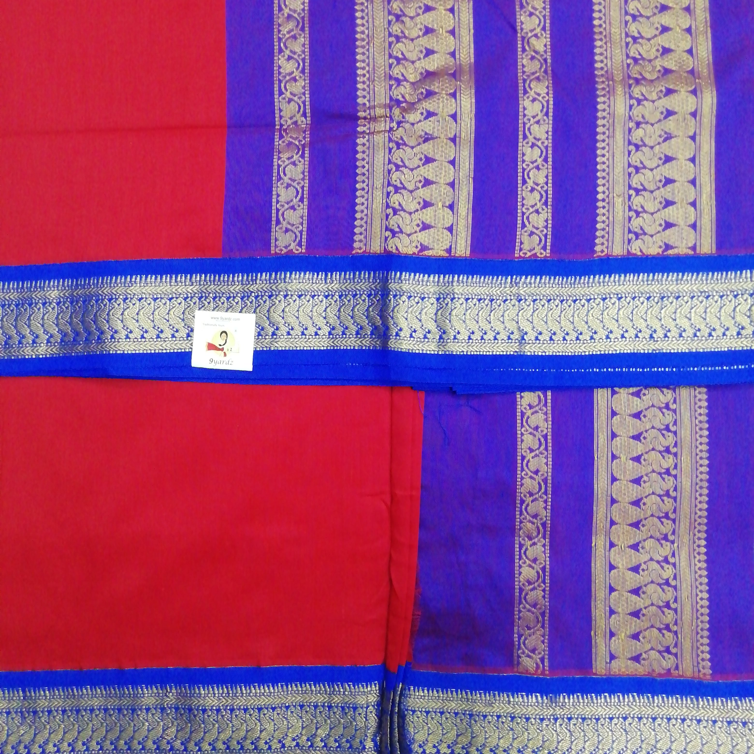 Kalyani Cotton 9 metres/ 10 yards approx Madisar