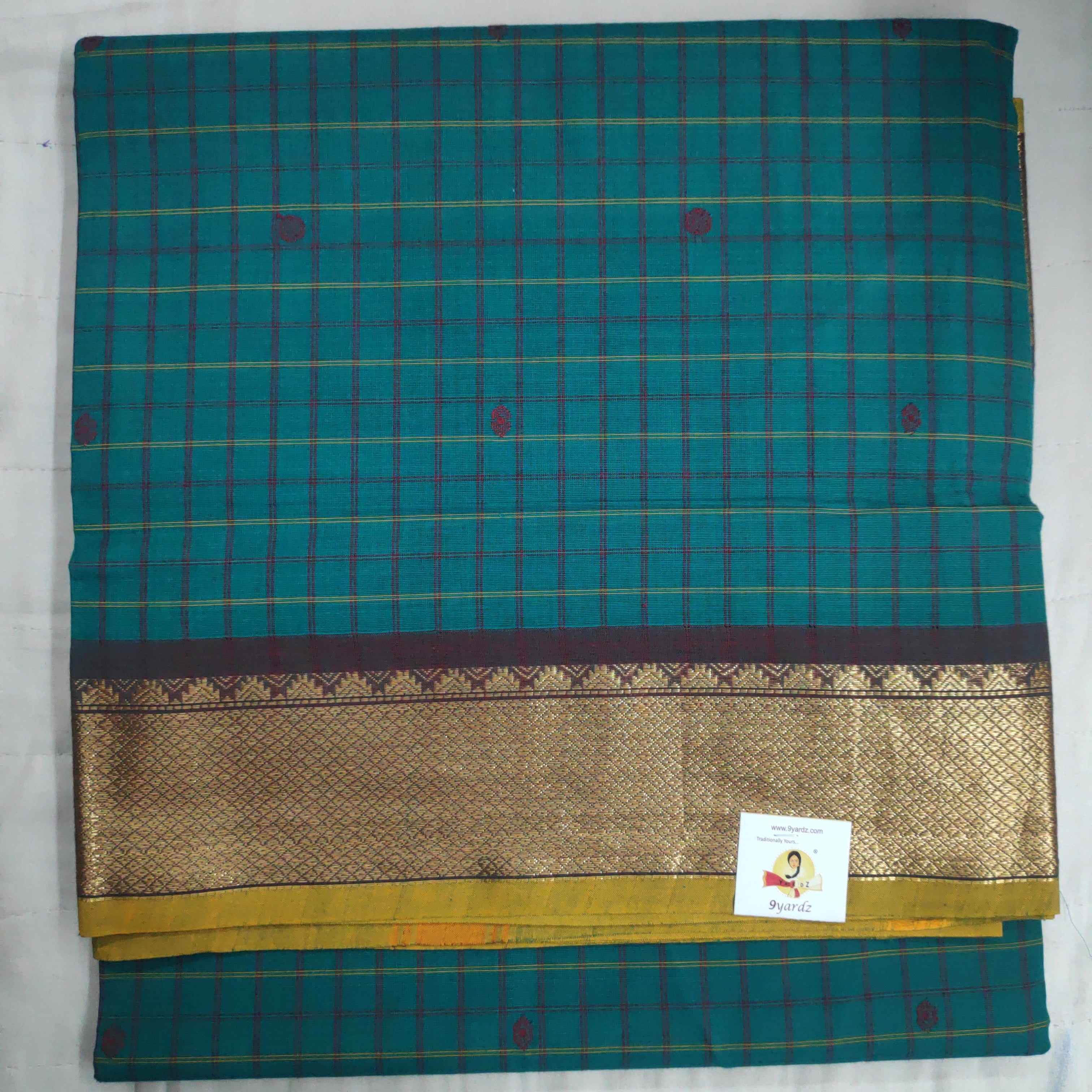Chettinadu / Karaikudi cotton 10 yards madisar