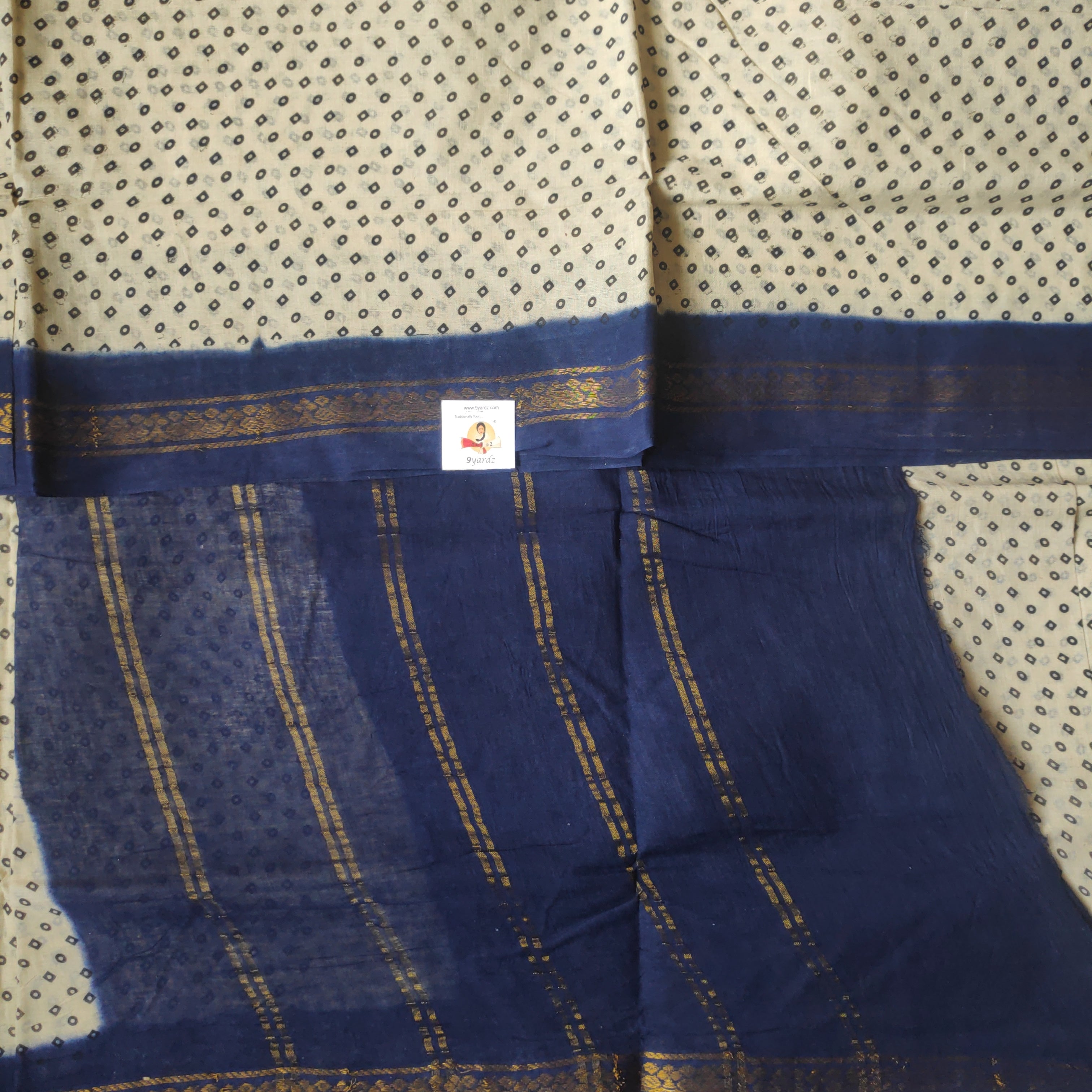Sungudi cotton 12 yardz