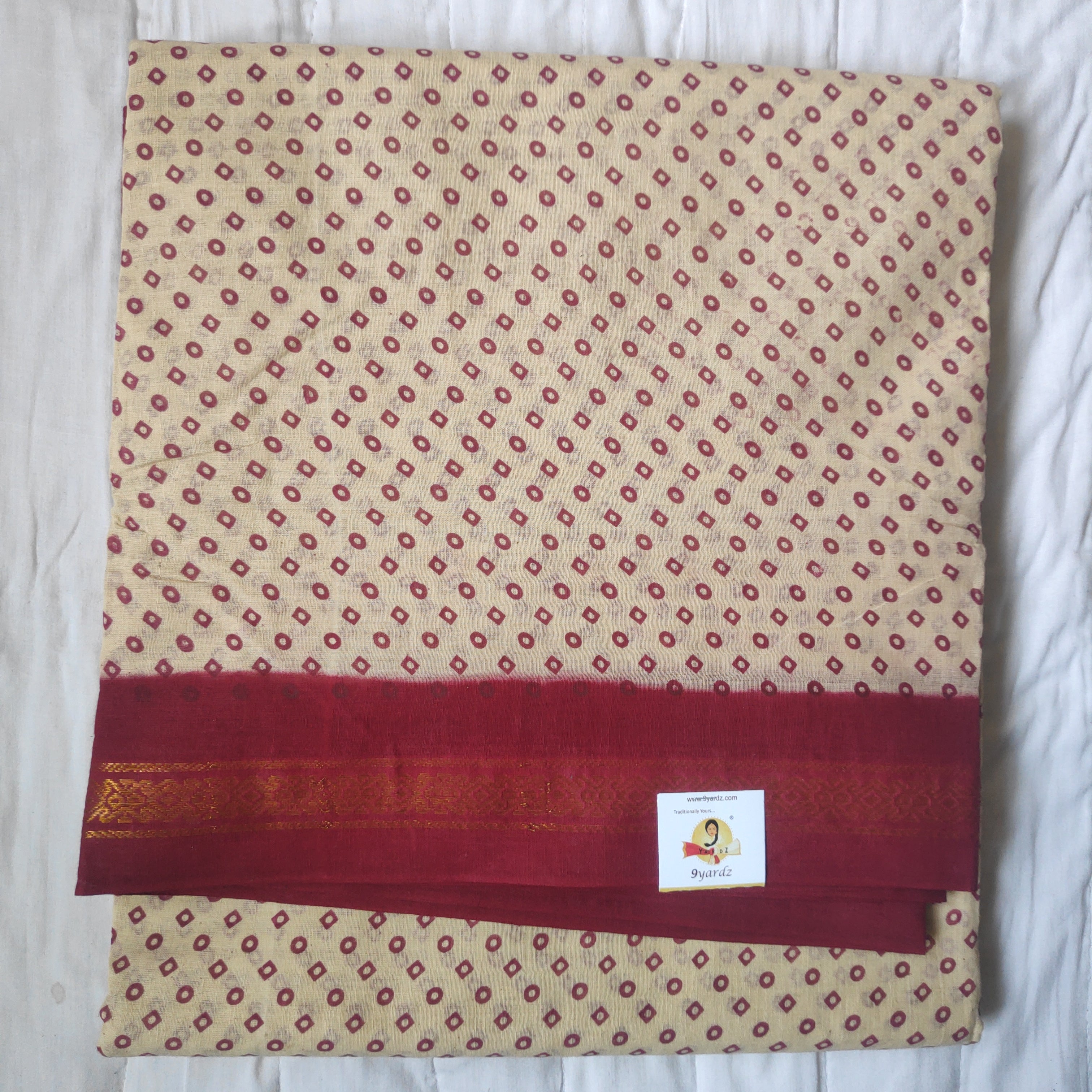 Sungudi cotton 12 yardz