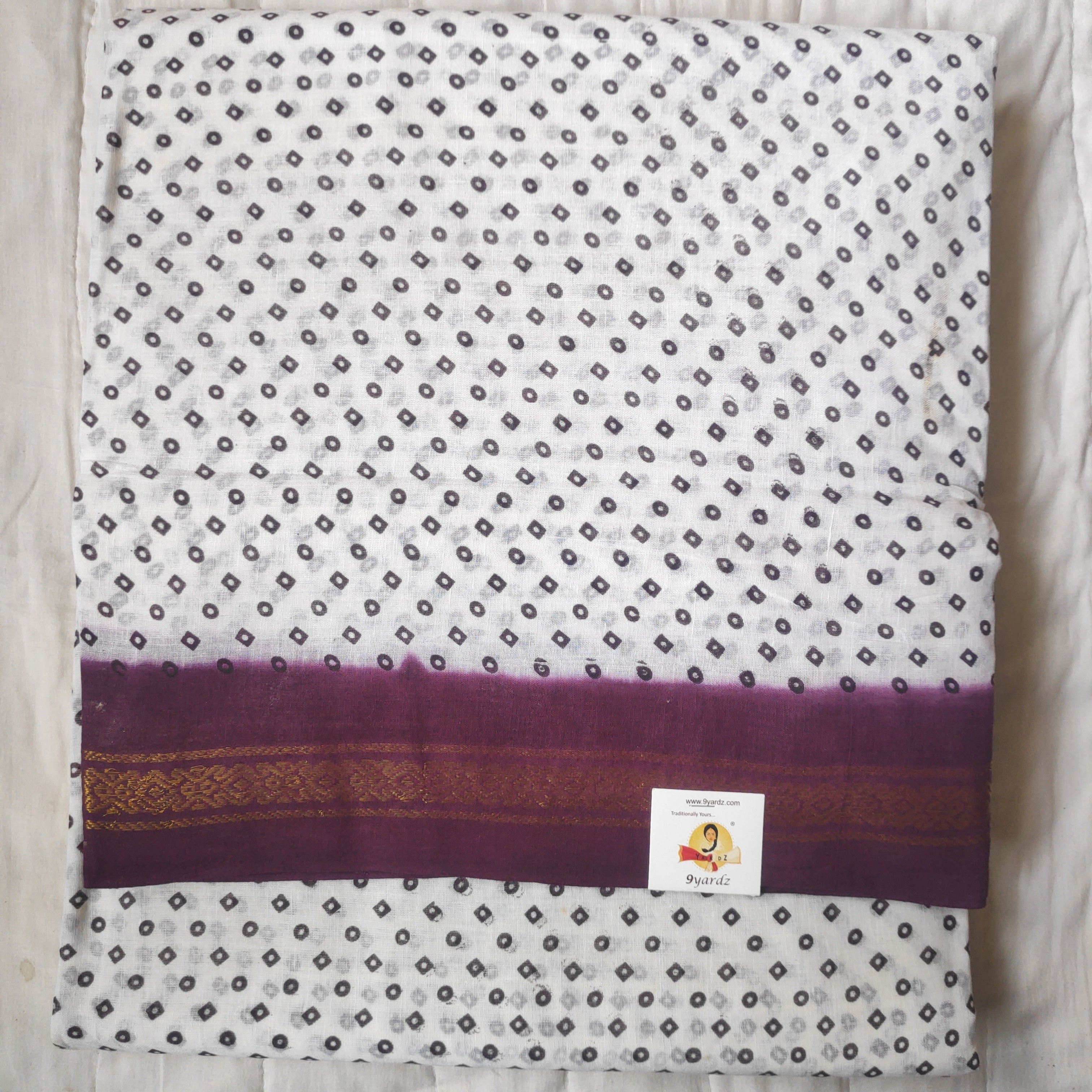 Sungudi cotton 12 yardz