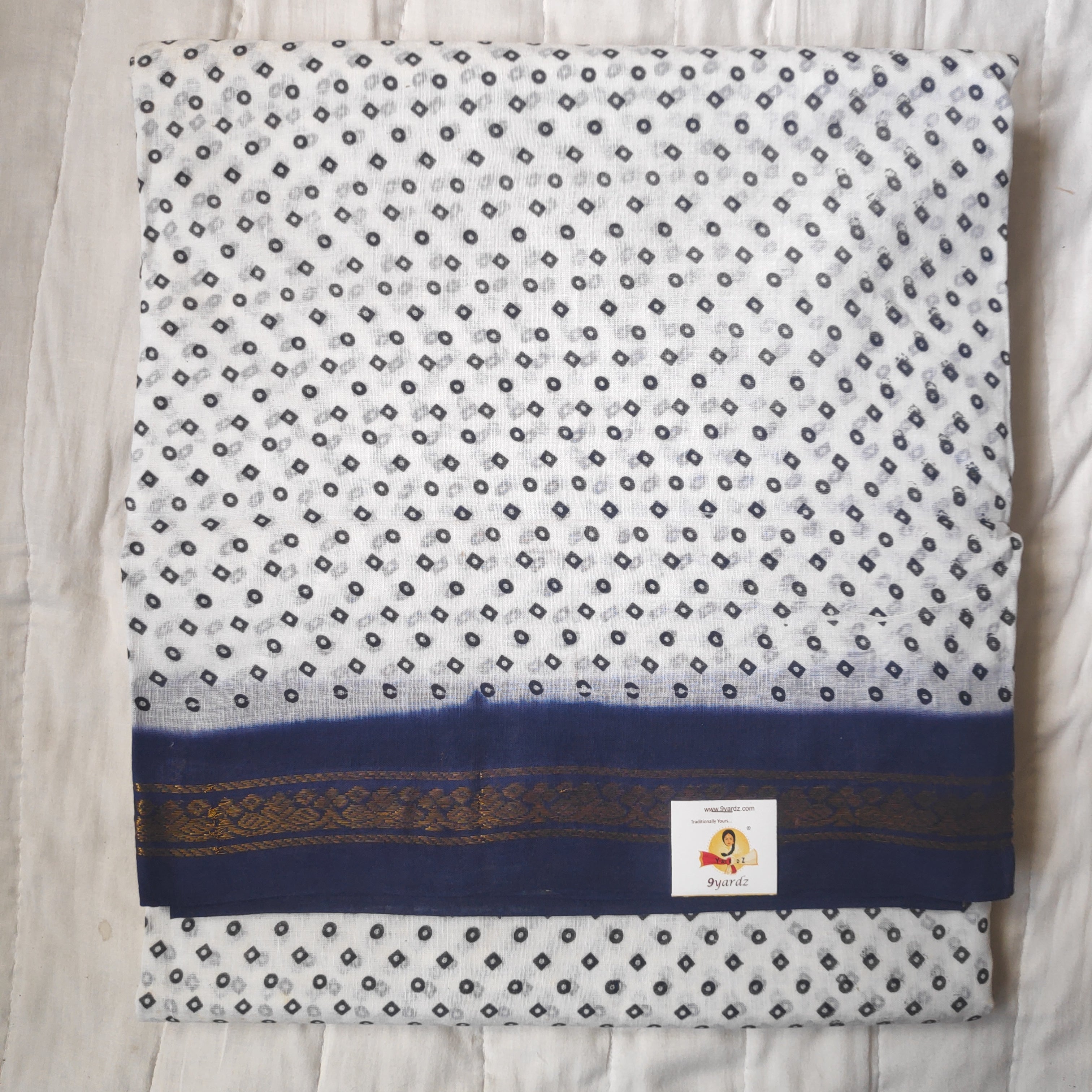 Sungudi cotton 12 yardz