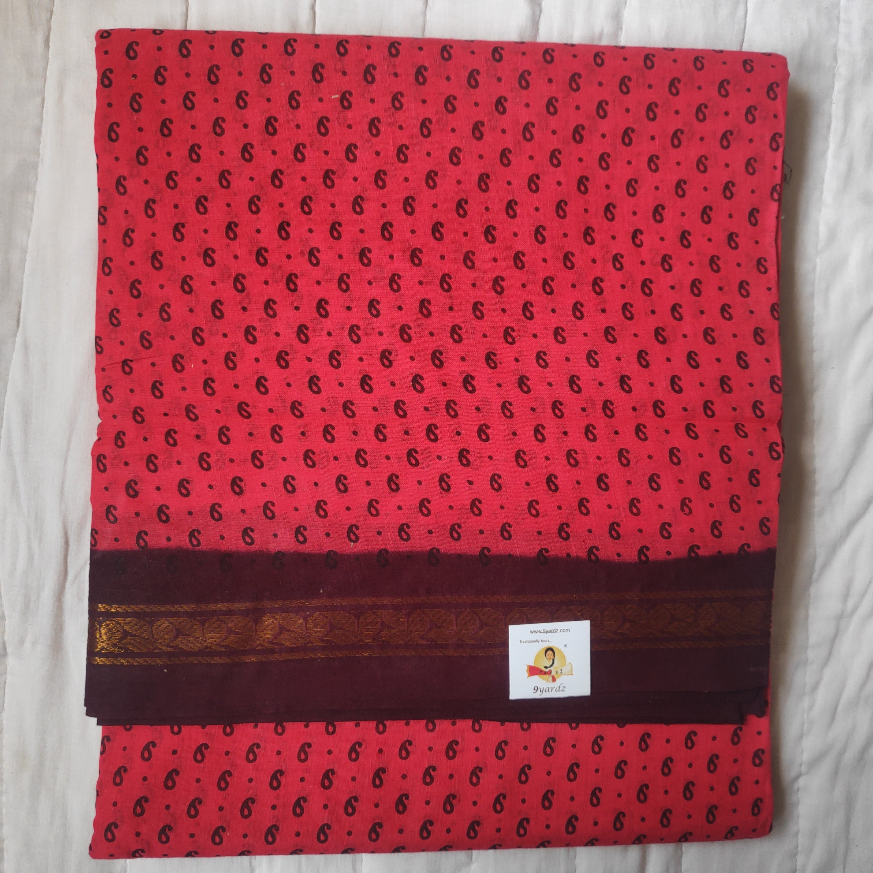 Sungudi cotton 12 yardz