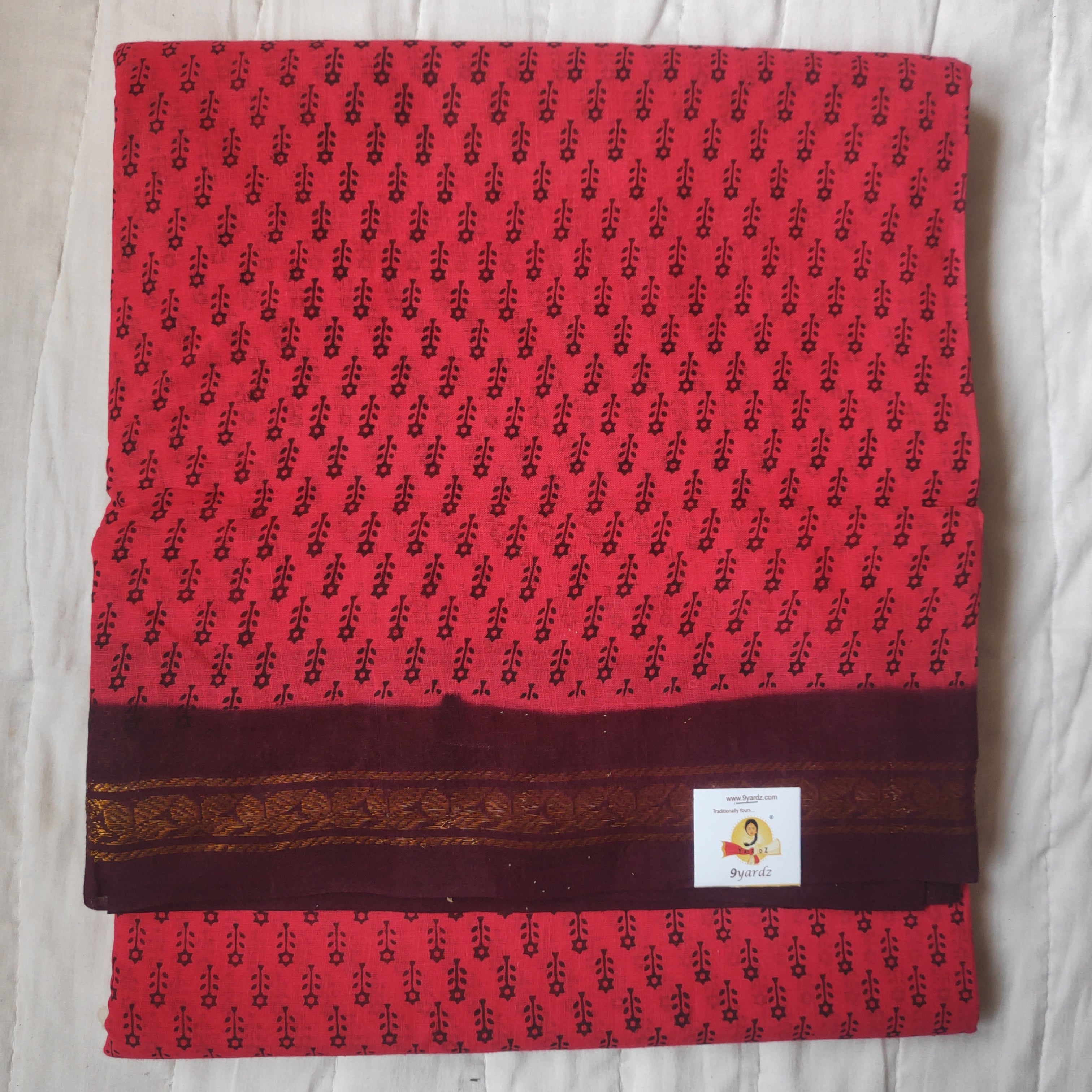 Sungudi cotton 12 yardz