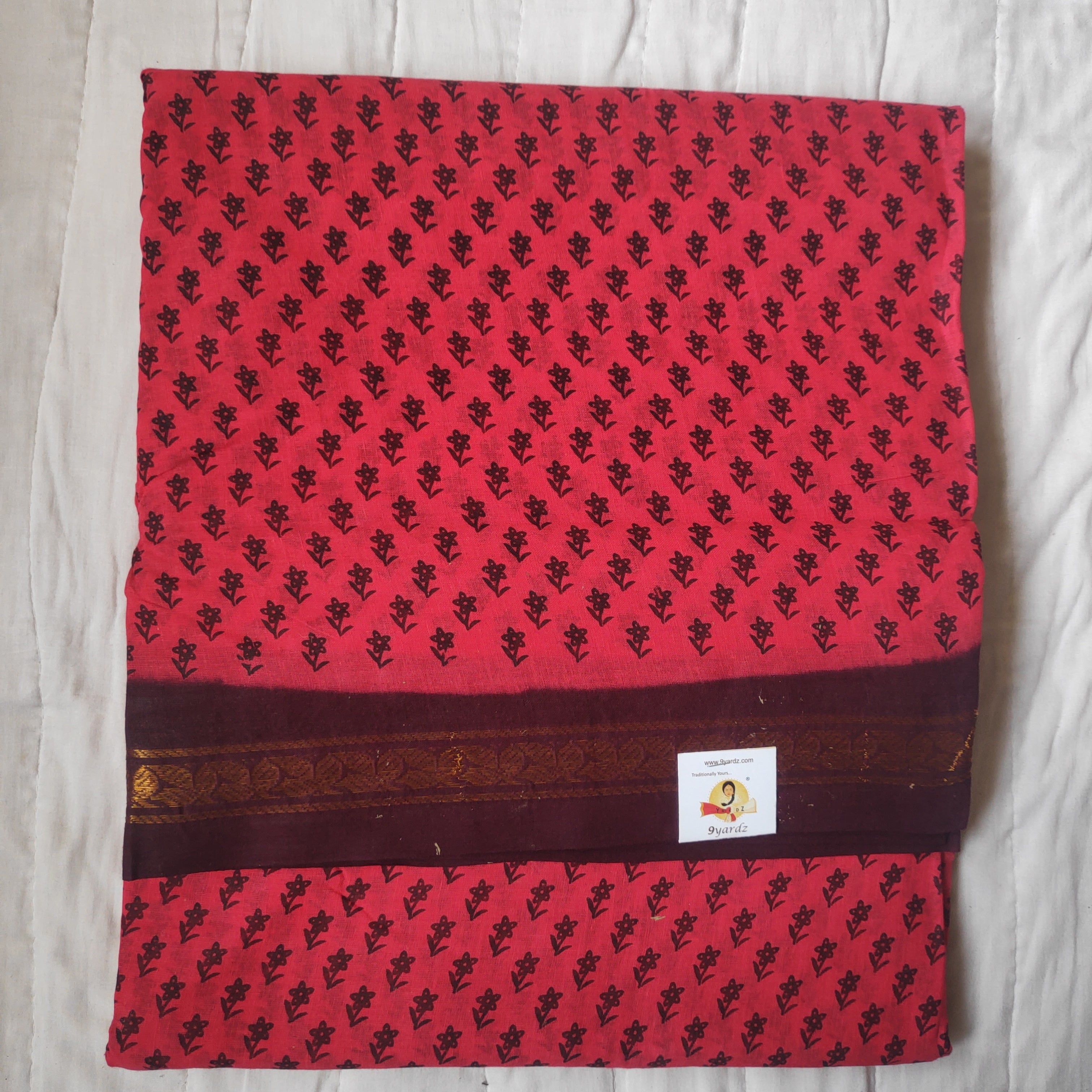 Sungudi cotton 12 yardz