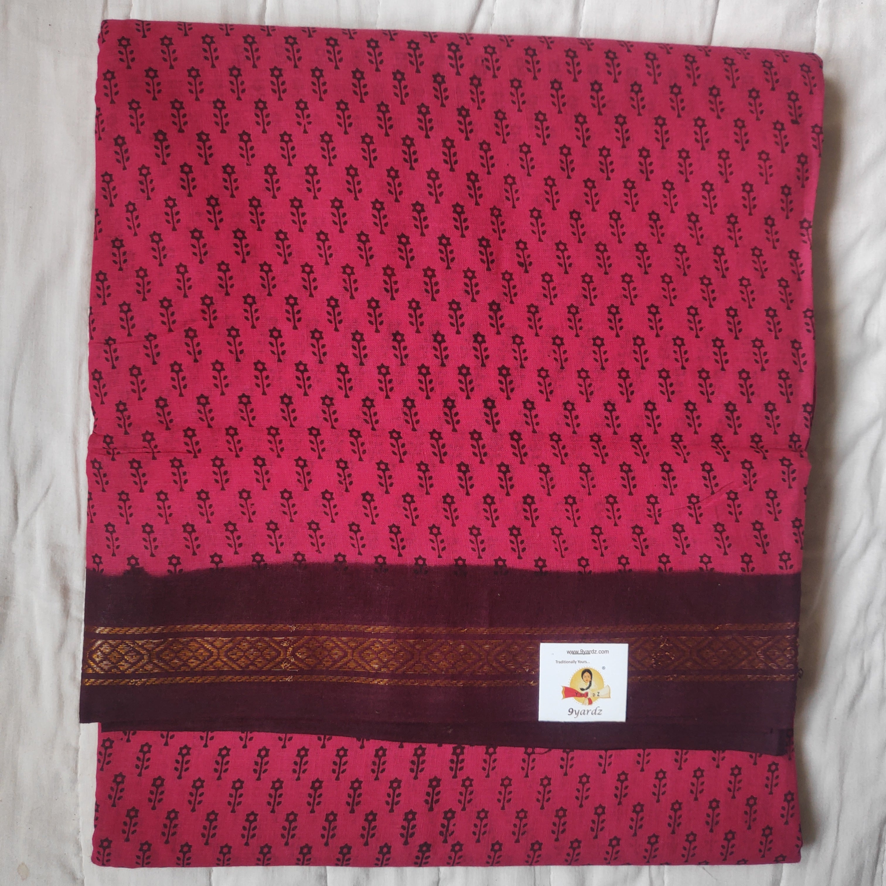 Sungudi cotton 12 yardz