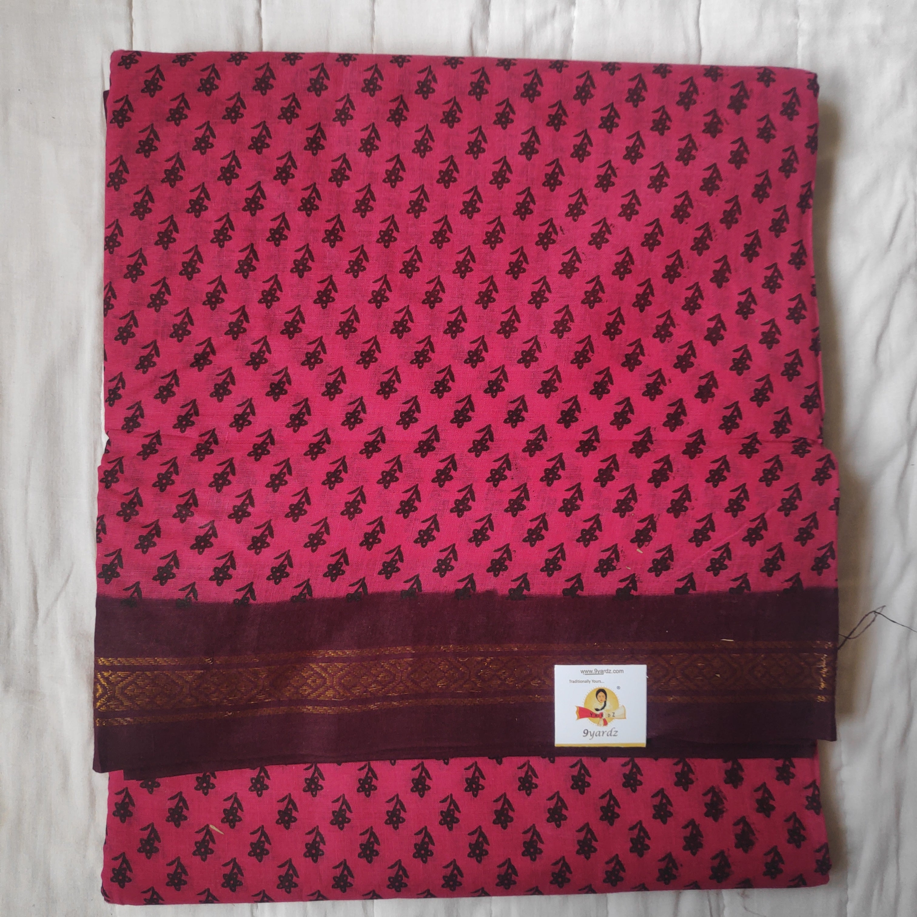 Sungudi cotton 12 yardz