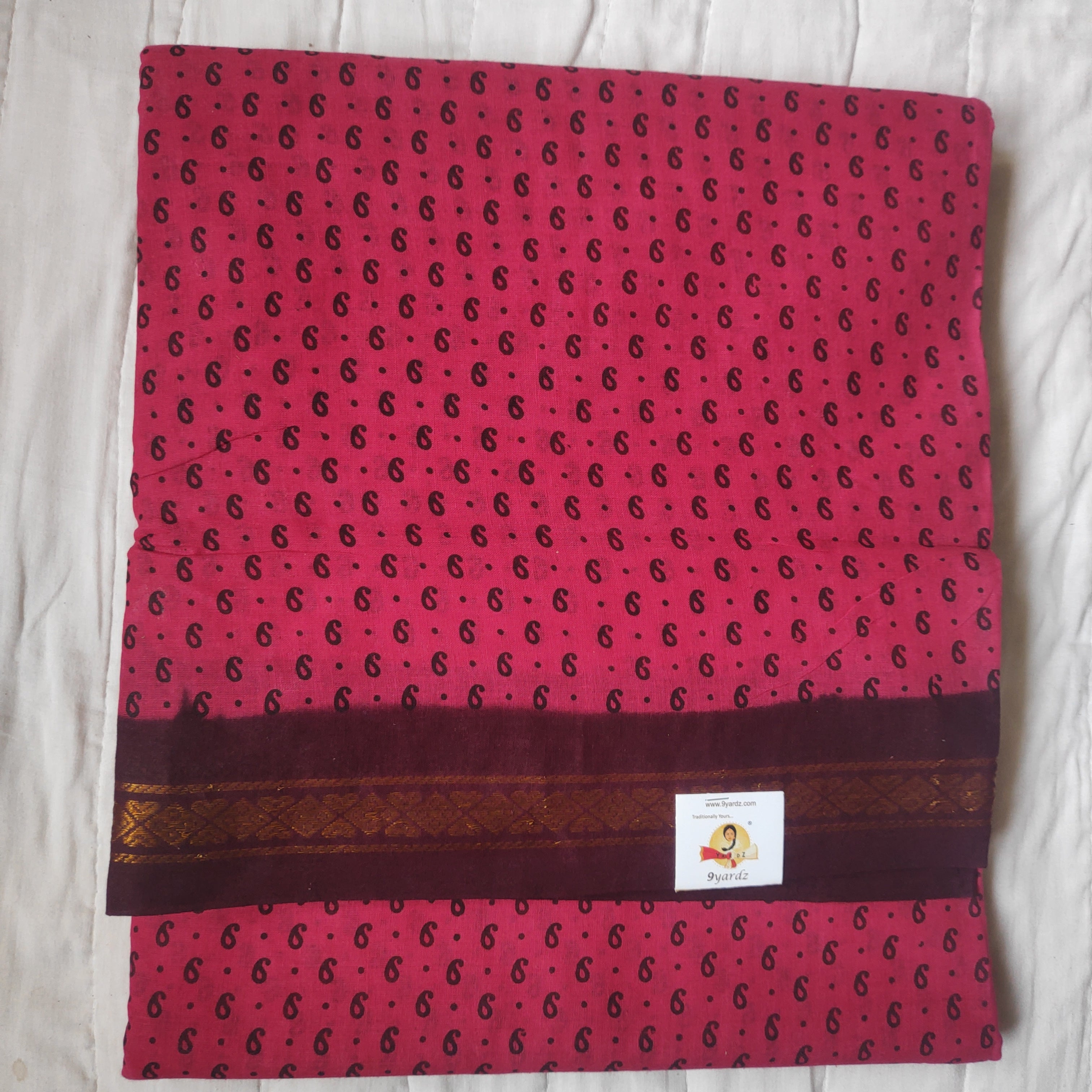 Sungudi cotton 12 yardz