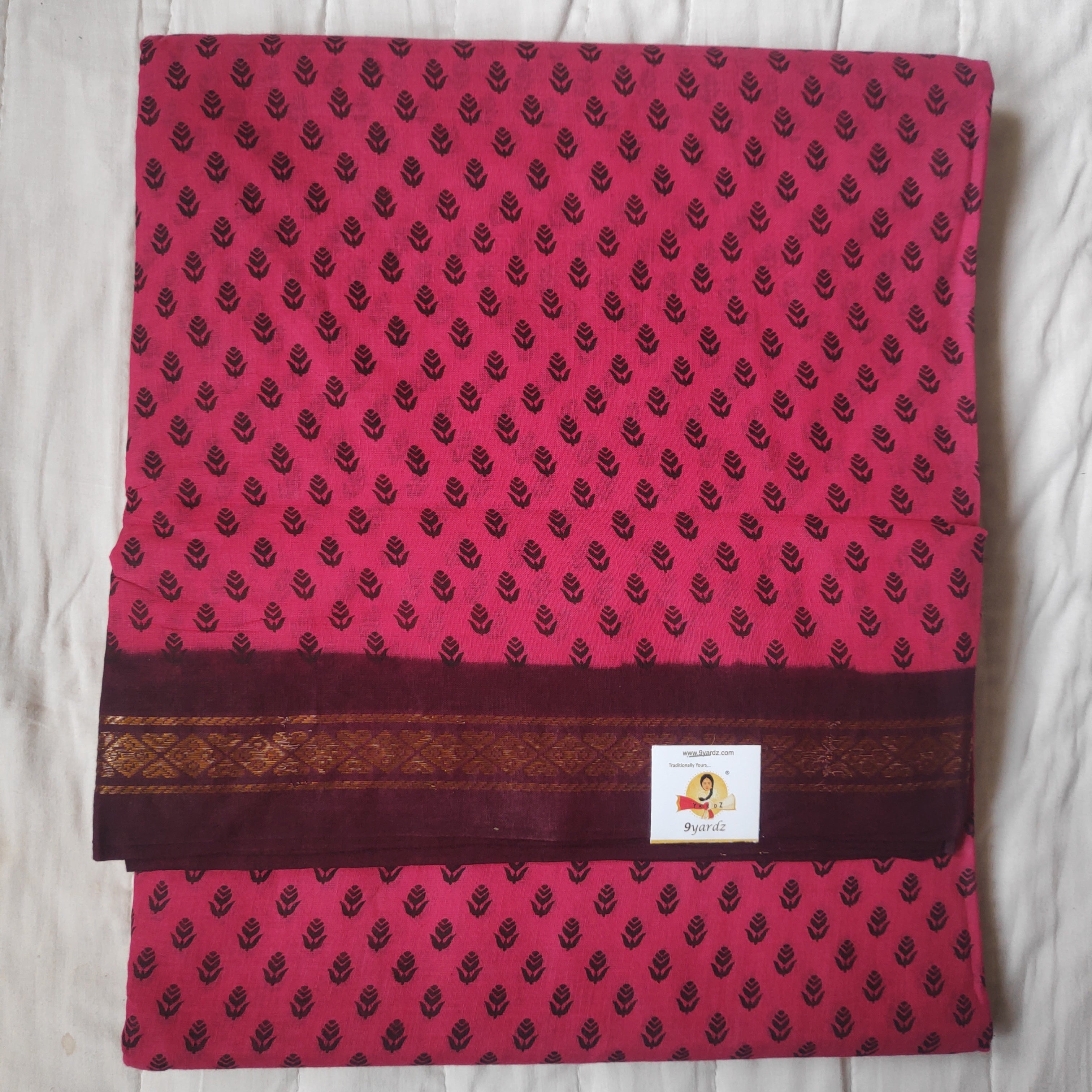 Sungudi cotton 12 yardz