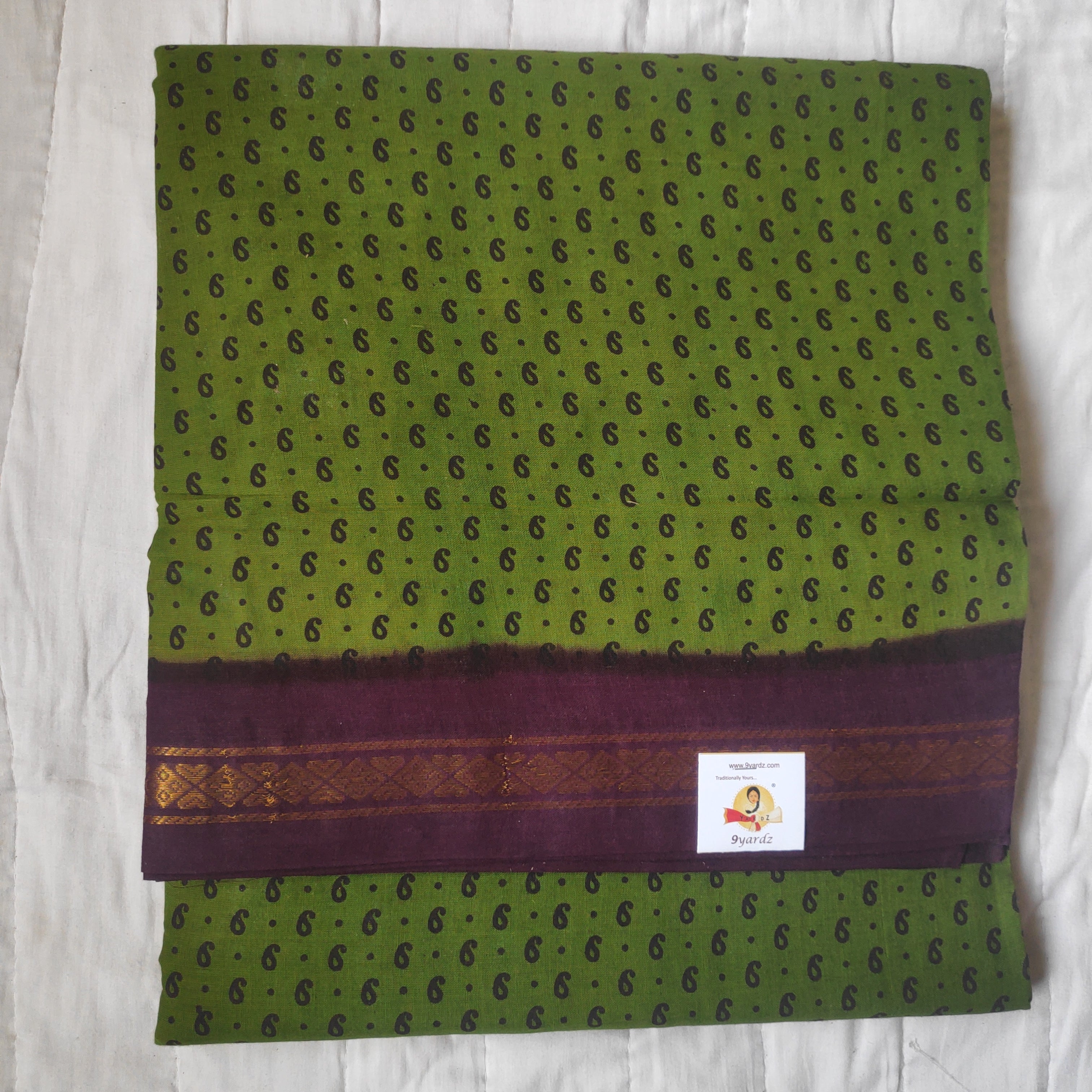 Sungudi cotton 12 yardz