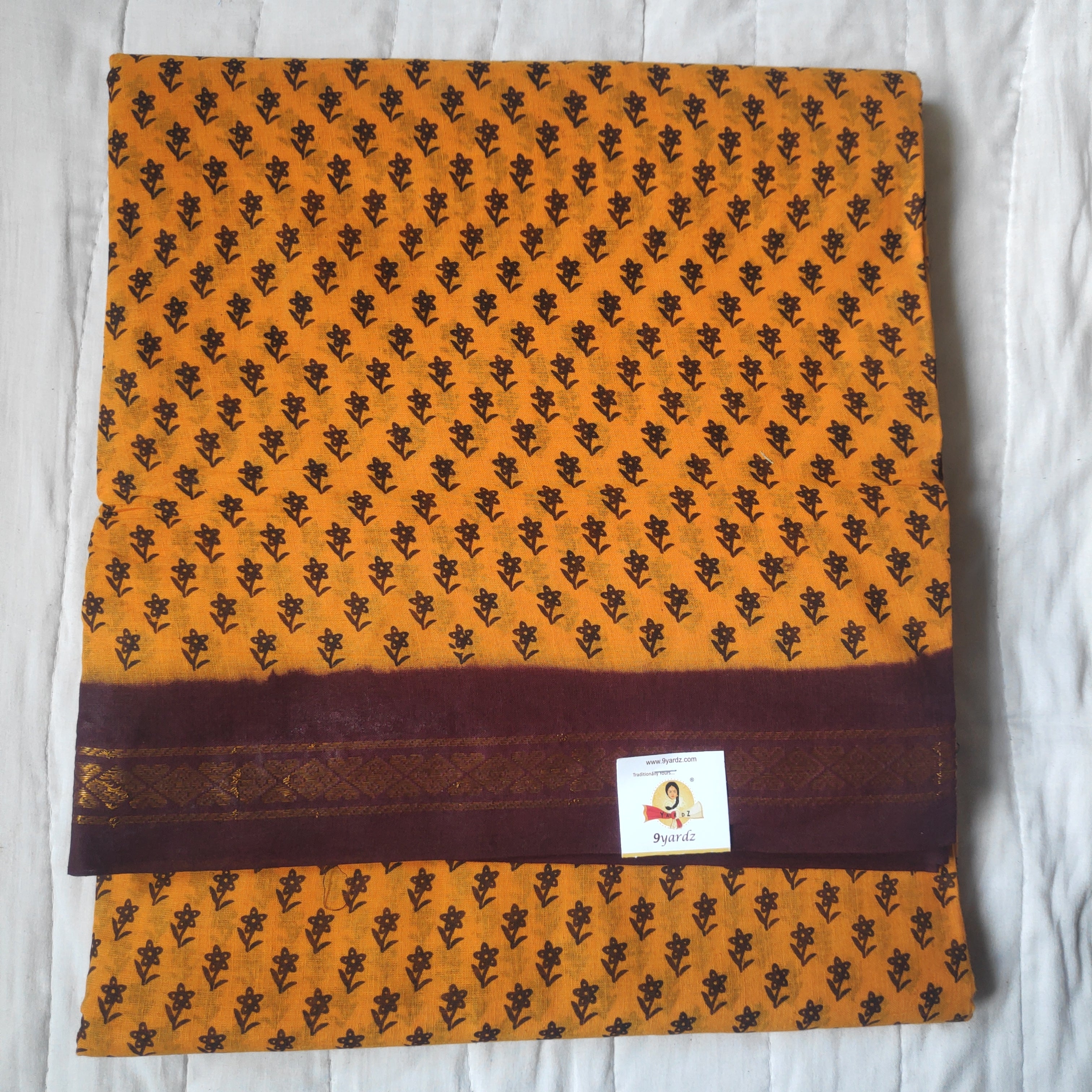Sungudi cotton 12 yardz