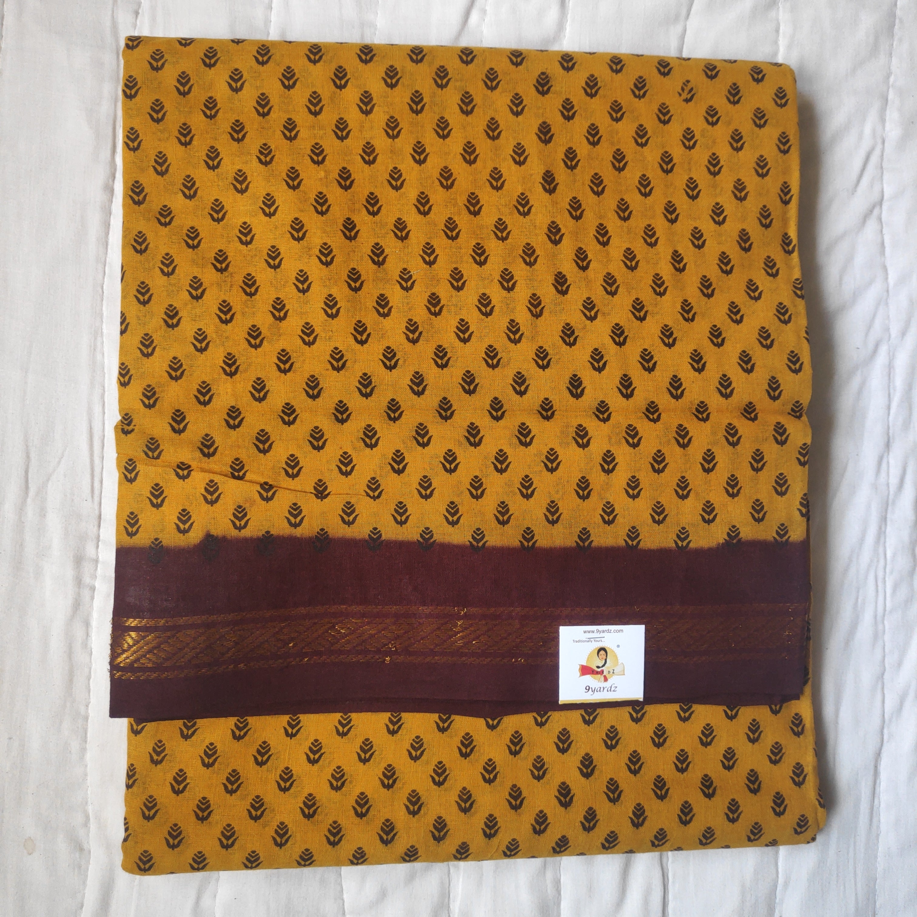Sungudi cotton 12 yardz