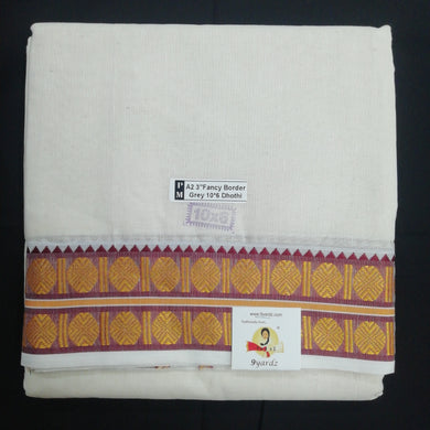 Nagari Cotton Dhothi 10*6