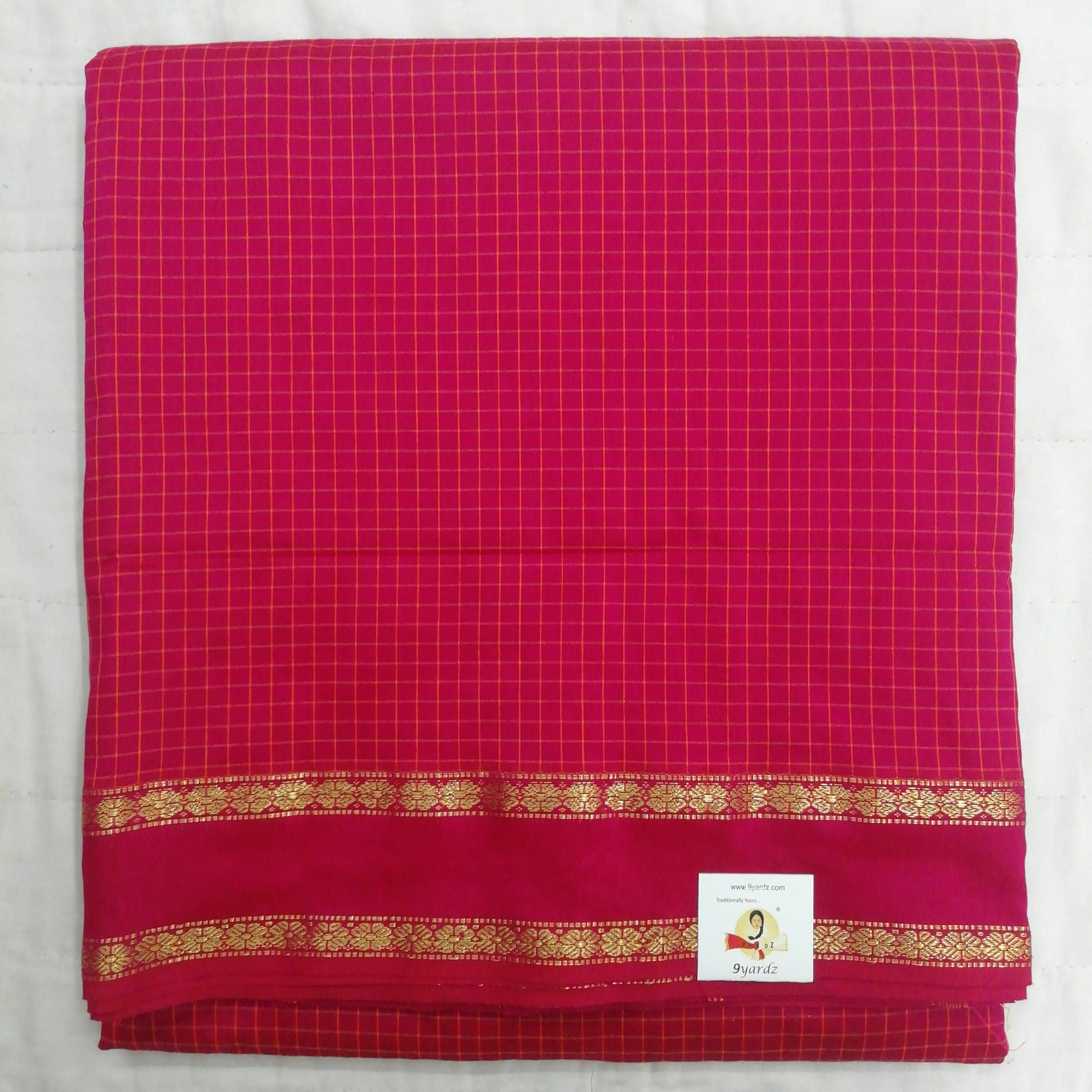 Kalyani Cotton checked  10yards