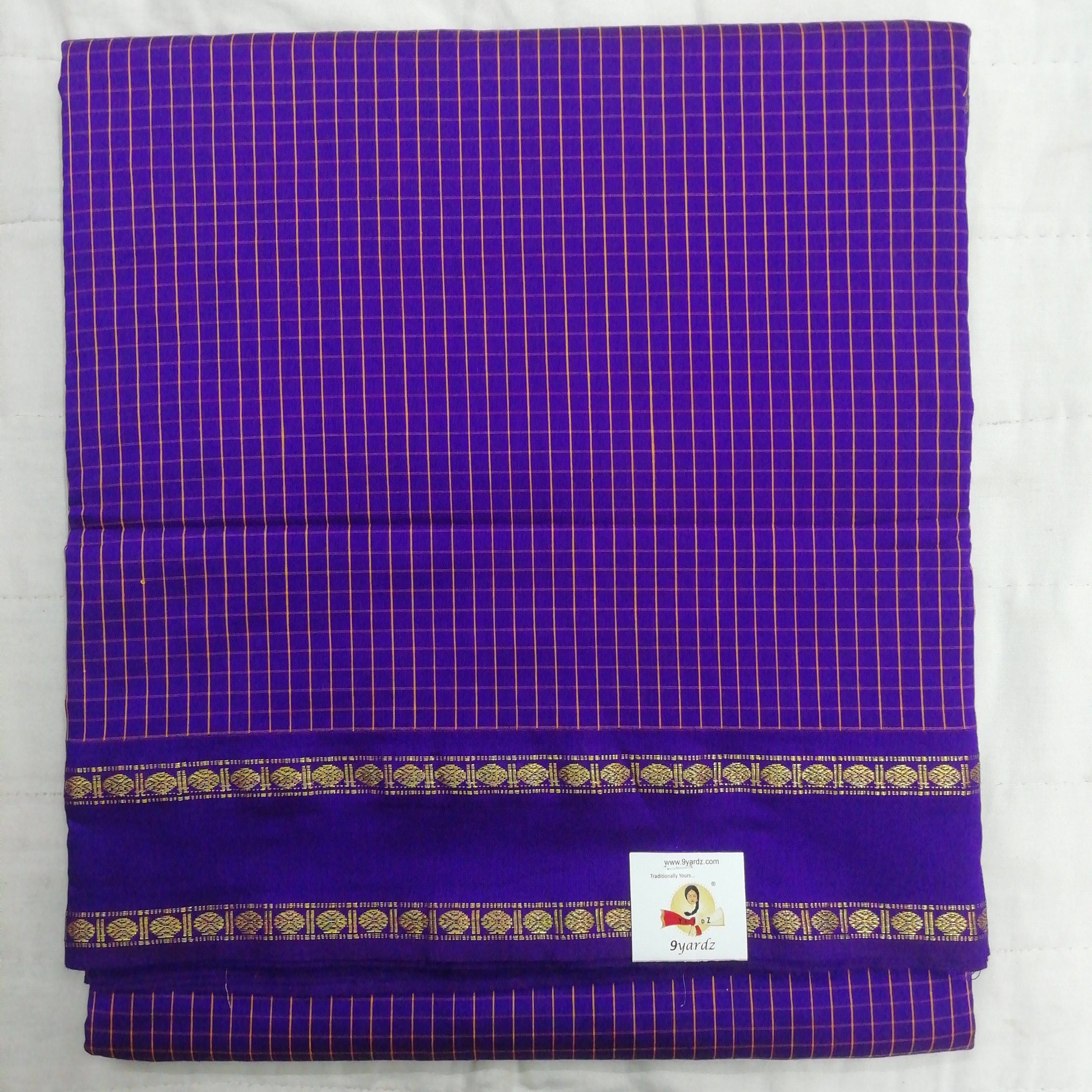 Kalyani Cotton checked  10 yards