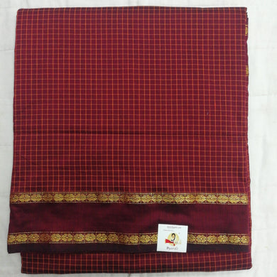 Kalyani Cotton checked  10 yards