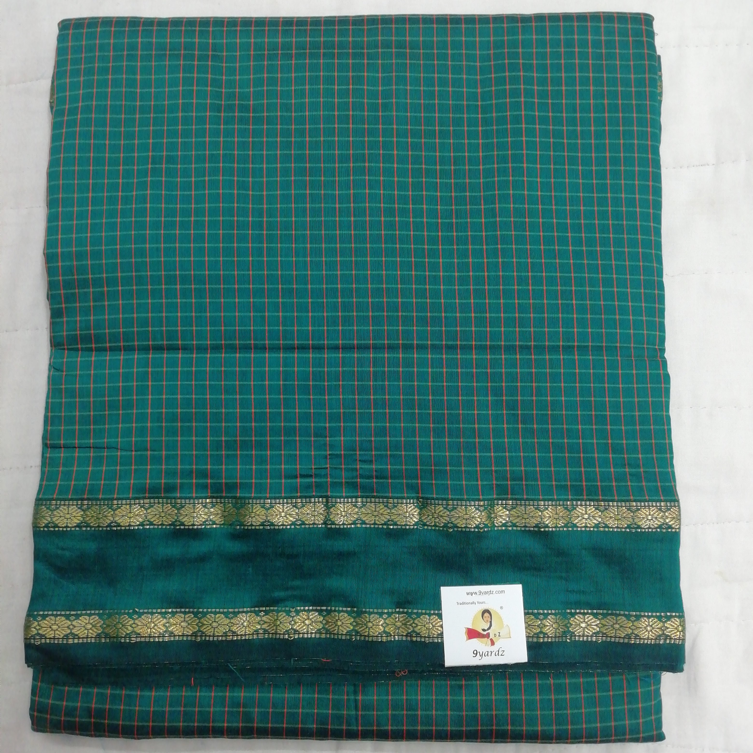 Kalyani Cotton checked  10 yards