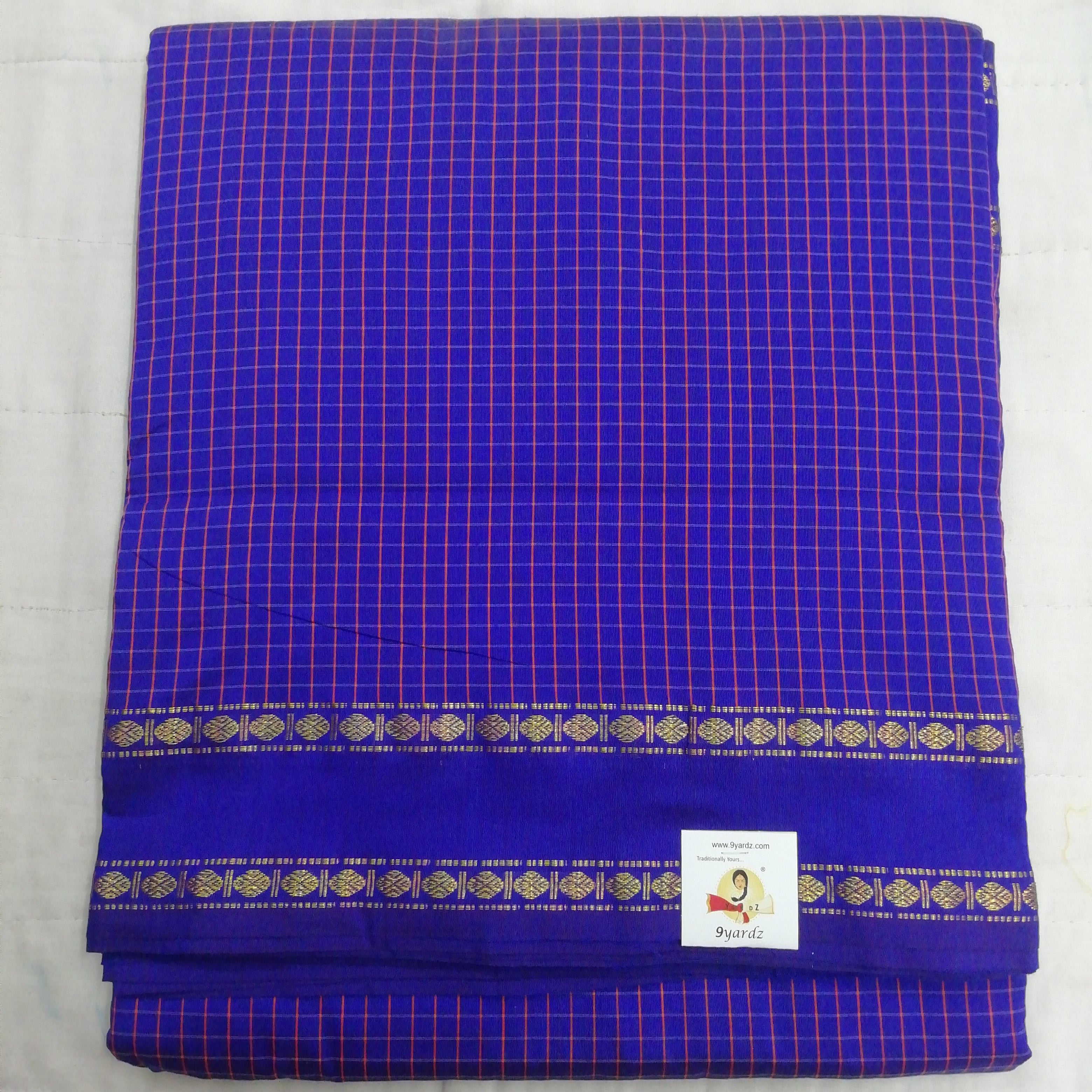 Kalyani Cotton checked  10 yards