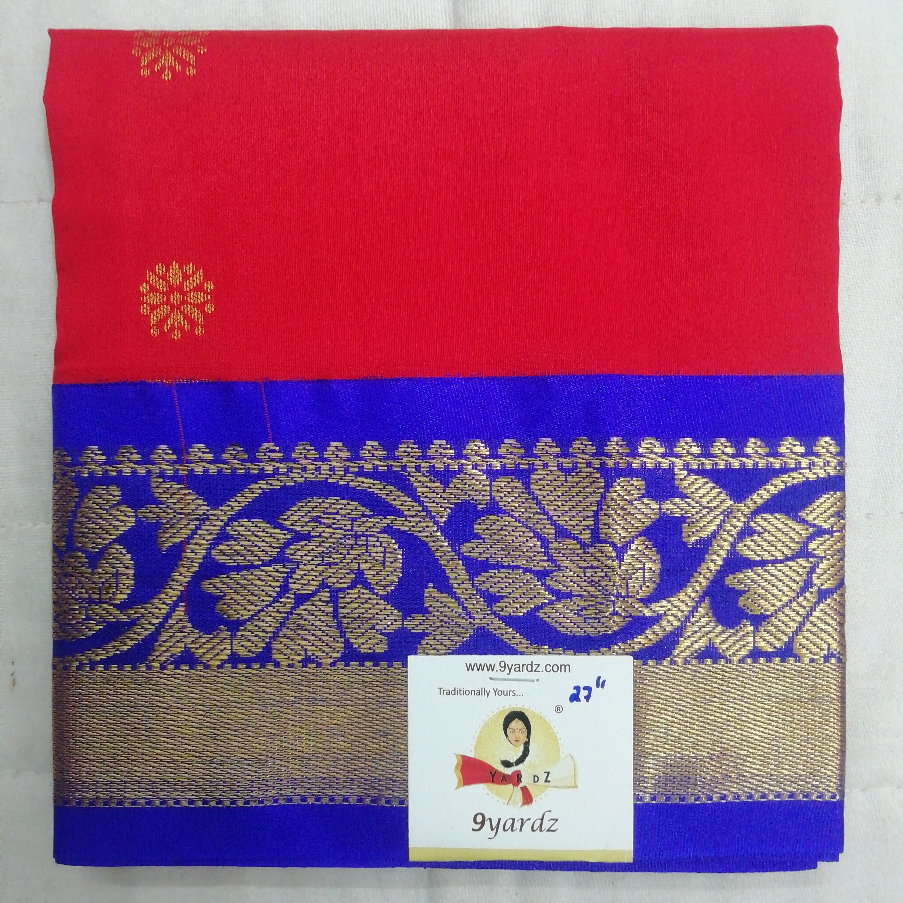 Pattu Pavadai Pure silk 27"
