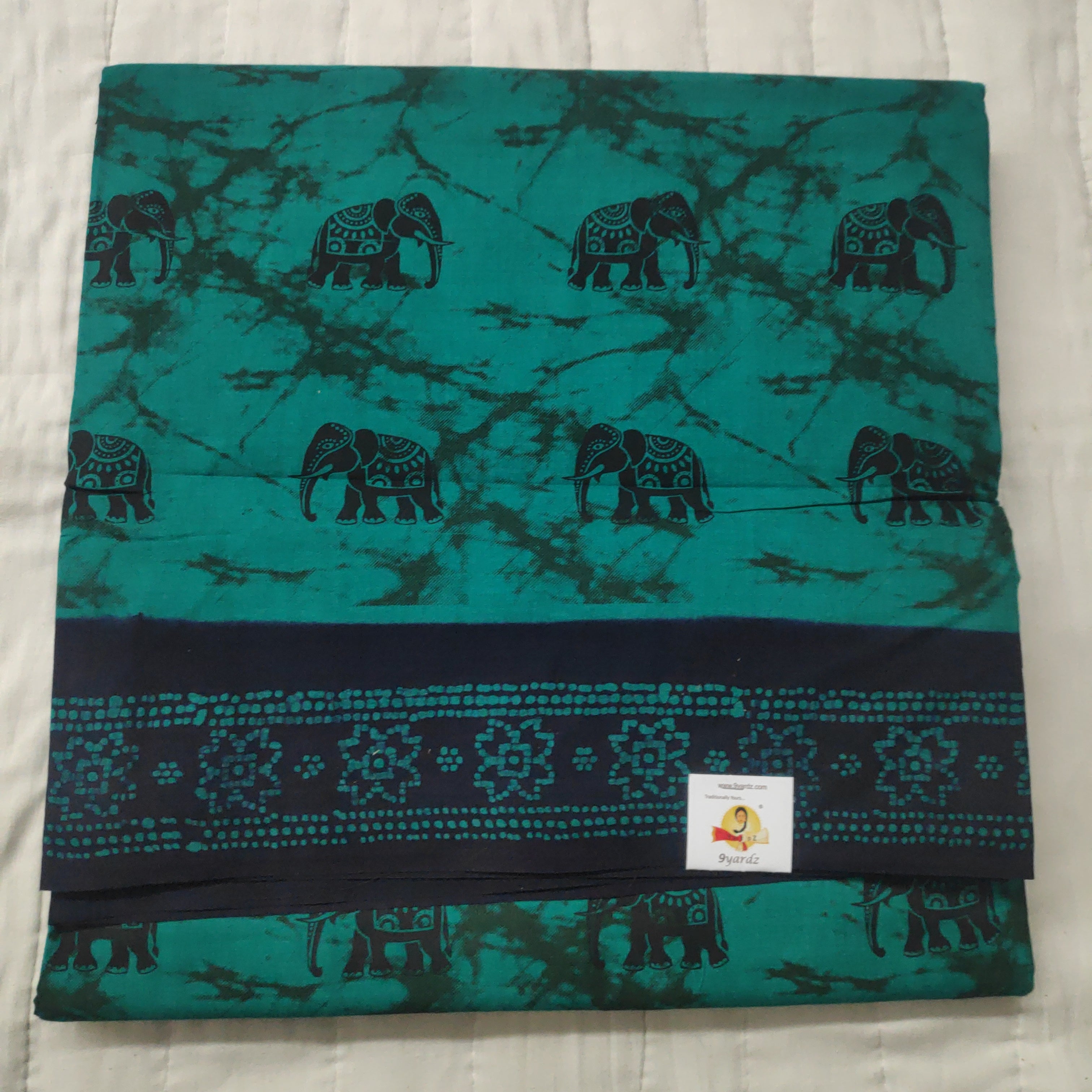 Colour Kalamkari Design- 10.5 yards