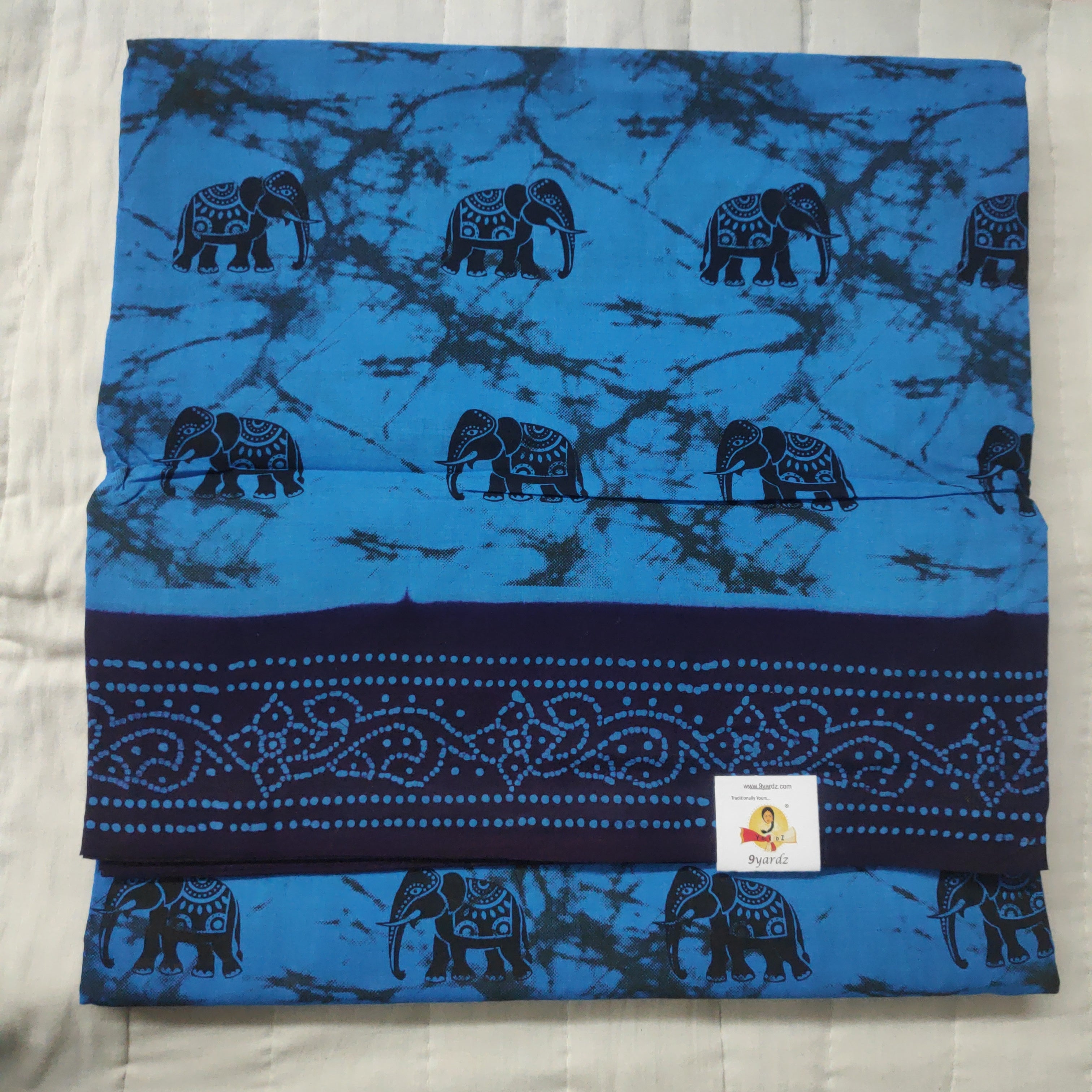 Colour Kalamkari Design- 10.5 yards