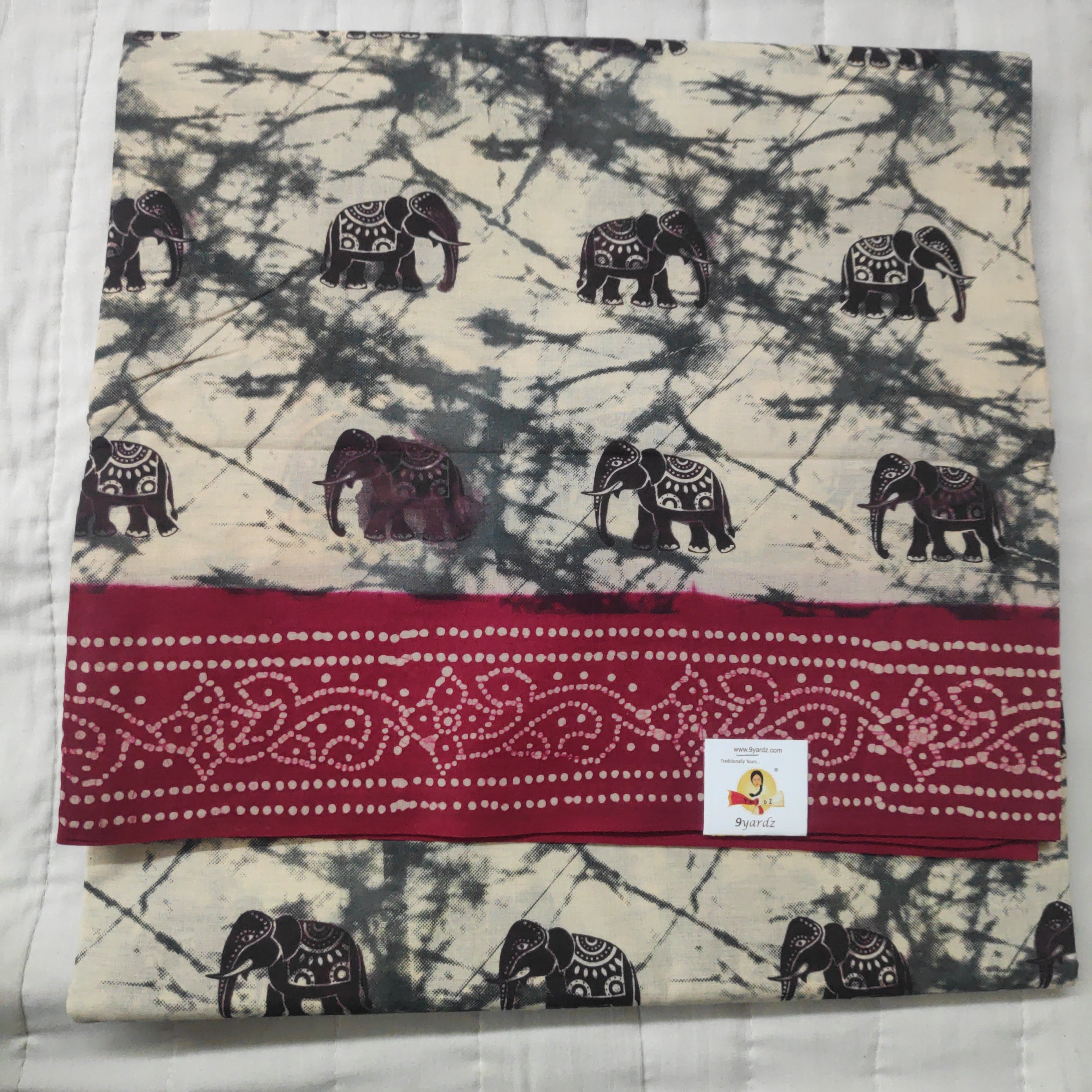 Colour Kalamkari Design- 10.5 yards