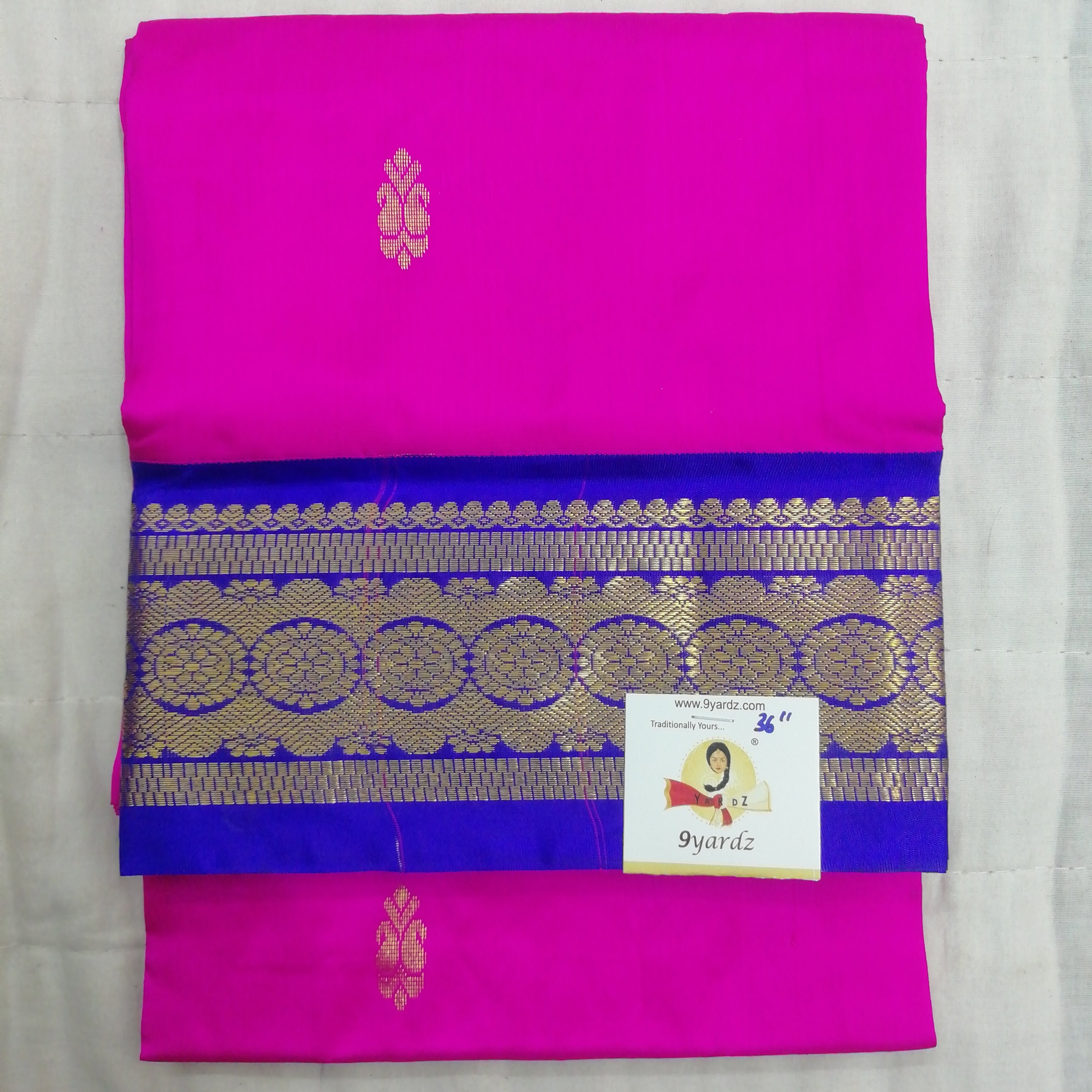 Pattu Pavadai Pure silk 36"