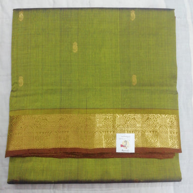 Pure silk cotton with butta -10 yards madisar