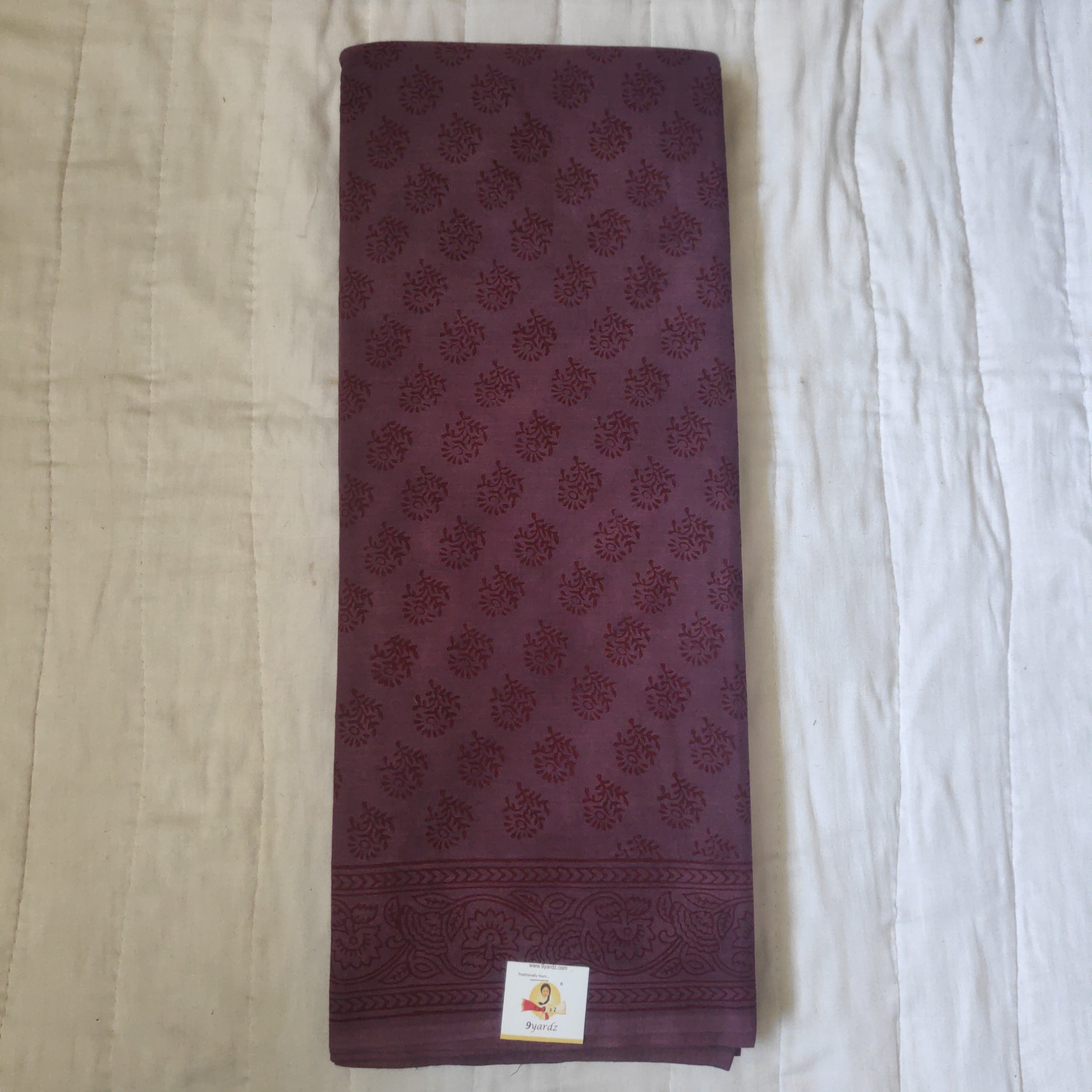 Baag/soft cotton Madisar 11 yards