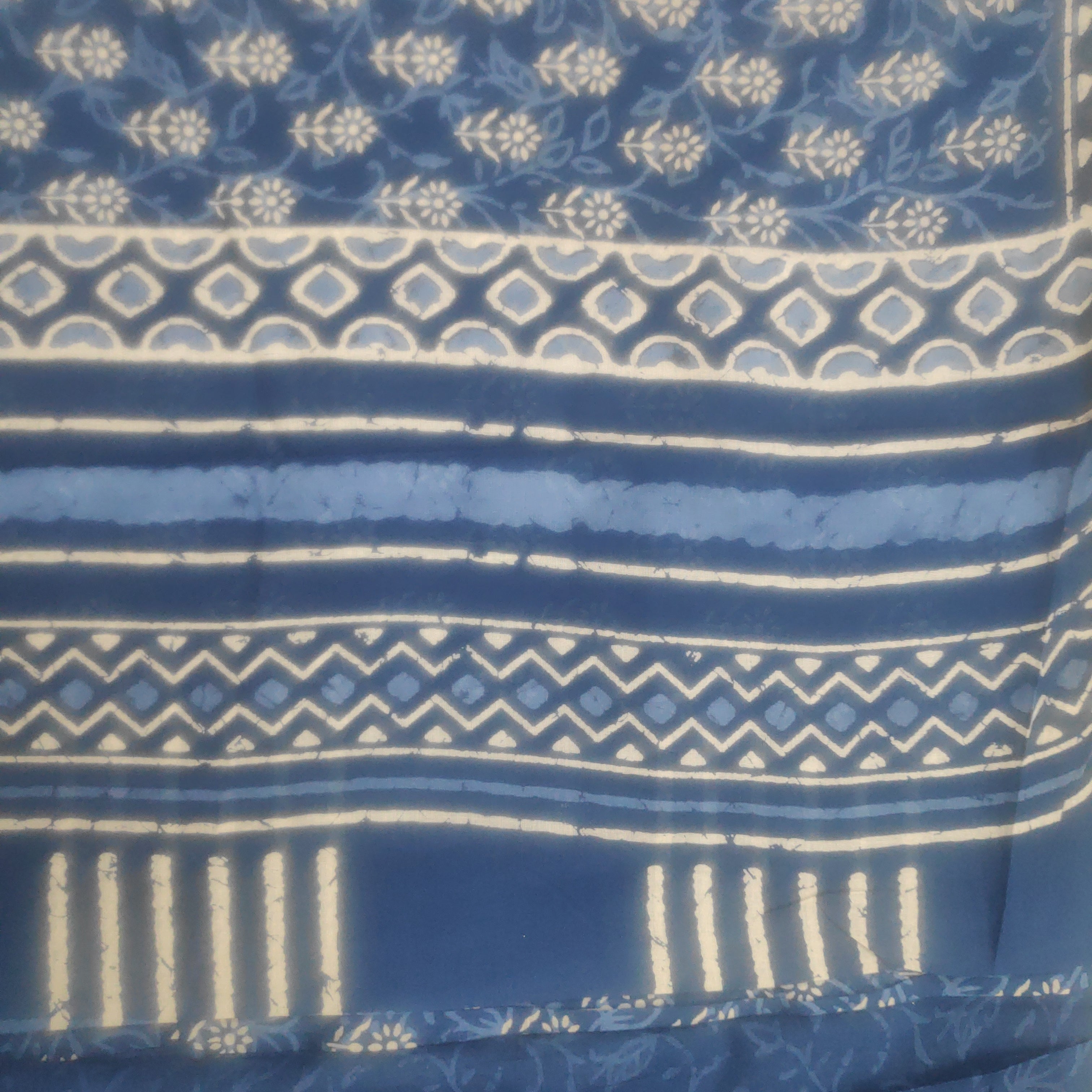 Chanderi cotton 6 yards