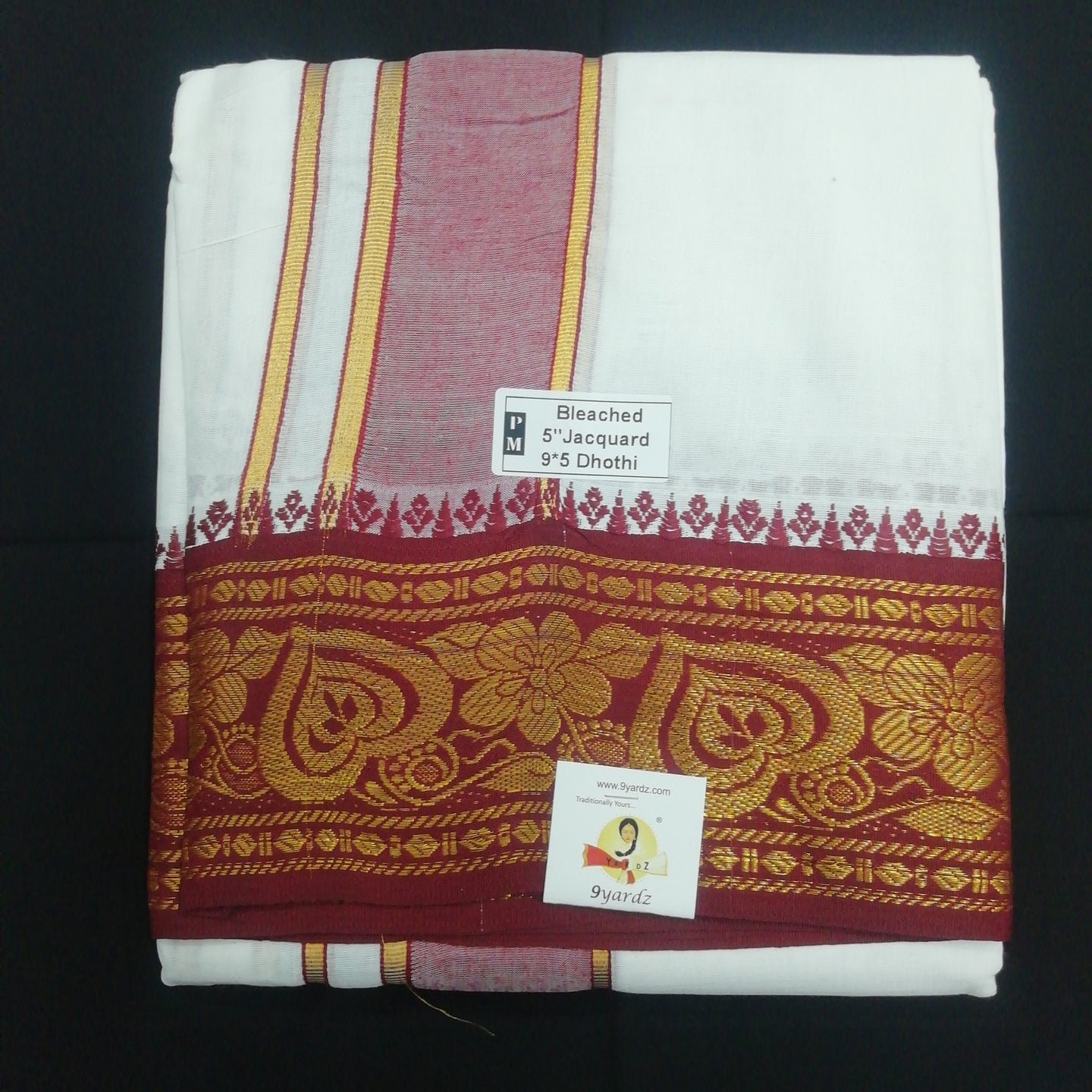 Cotton  Dhothi 9*5