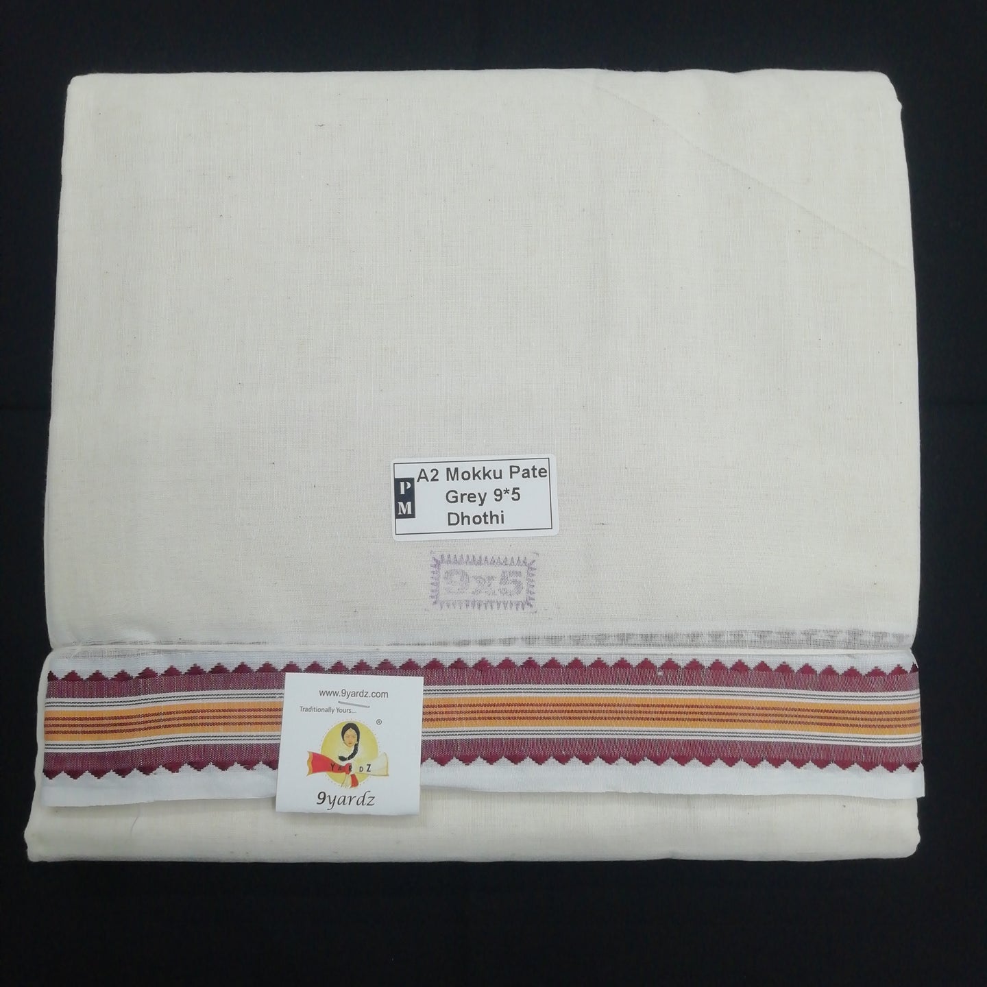 Nagari Cotton Dhothi 9*5