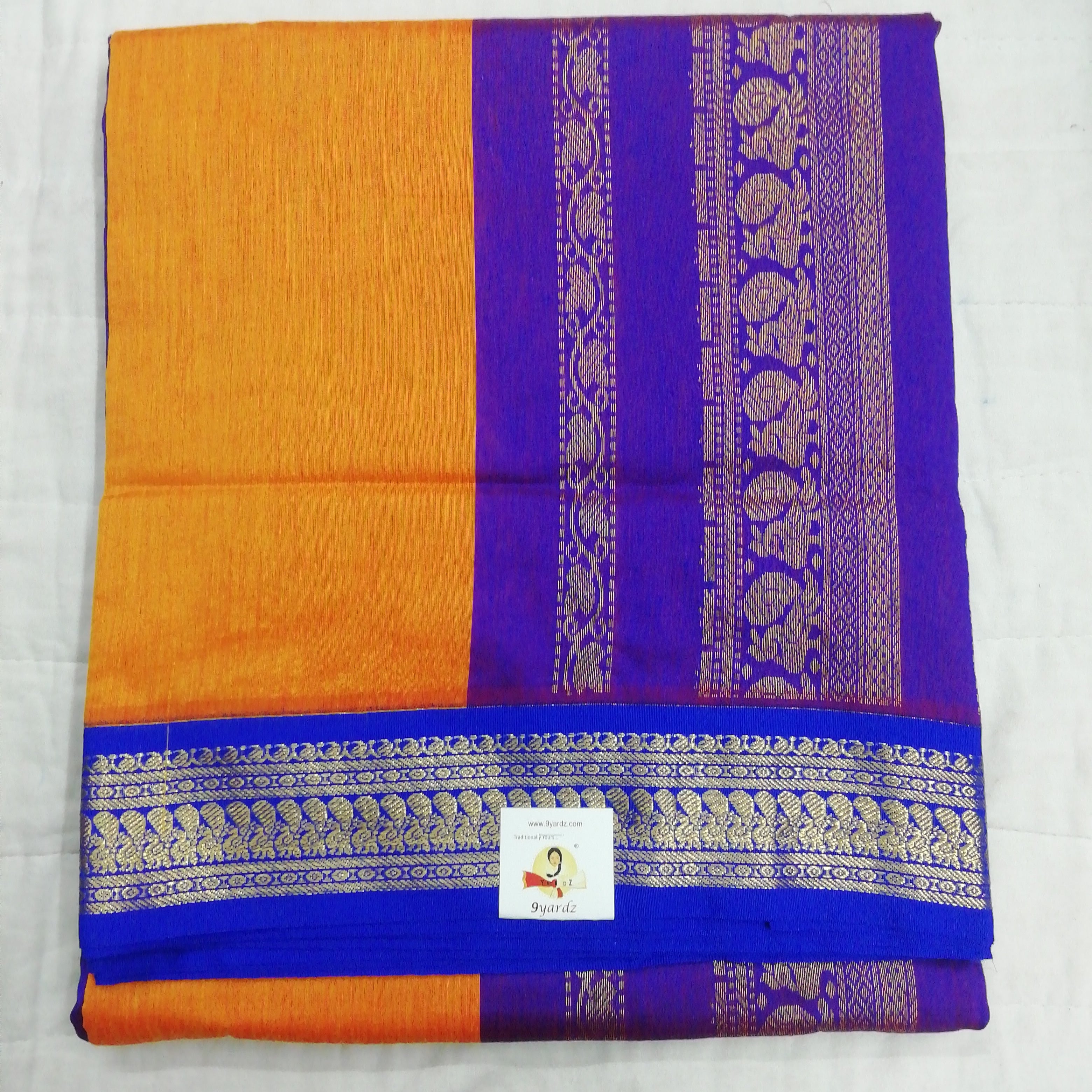 Kalyani Cotton 9 metres/ 10 yards approx Madisar