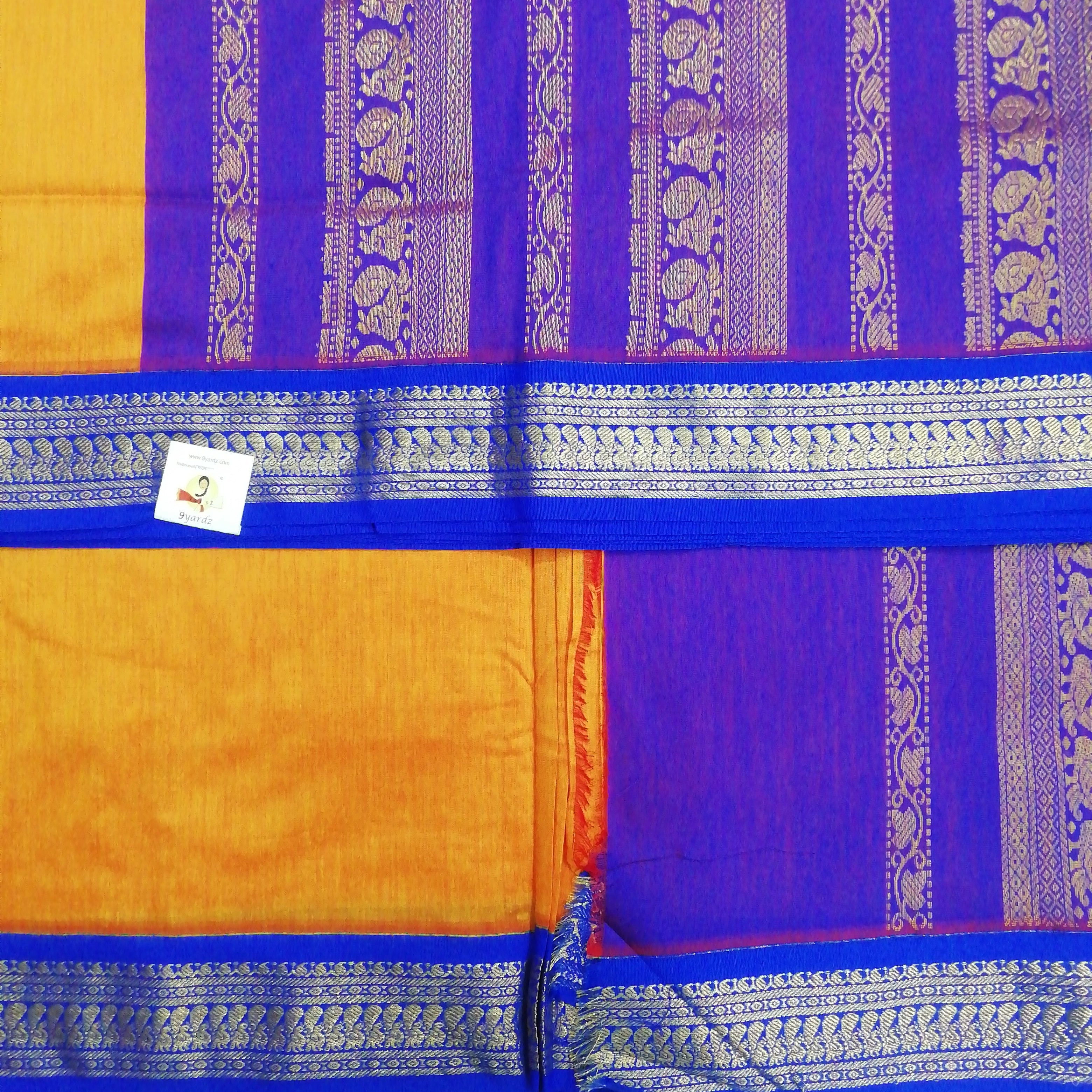 Kalyani Cotton 9 metres/ 10 yards approx Madisar
