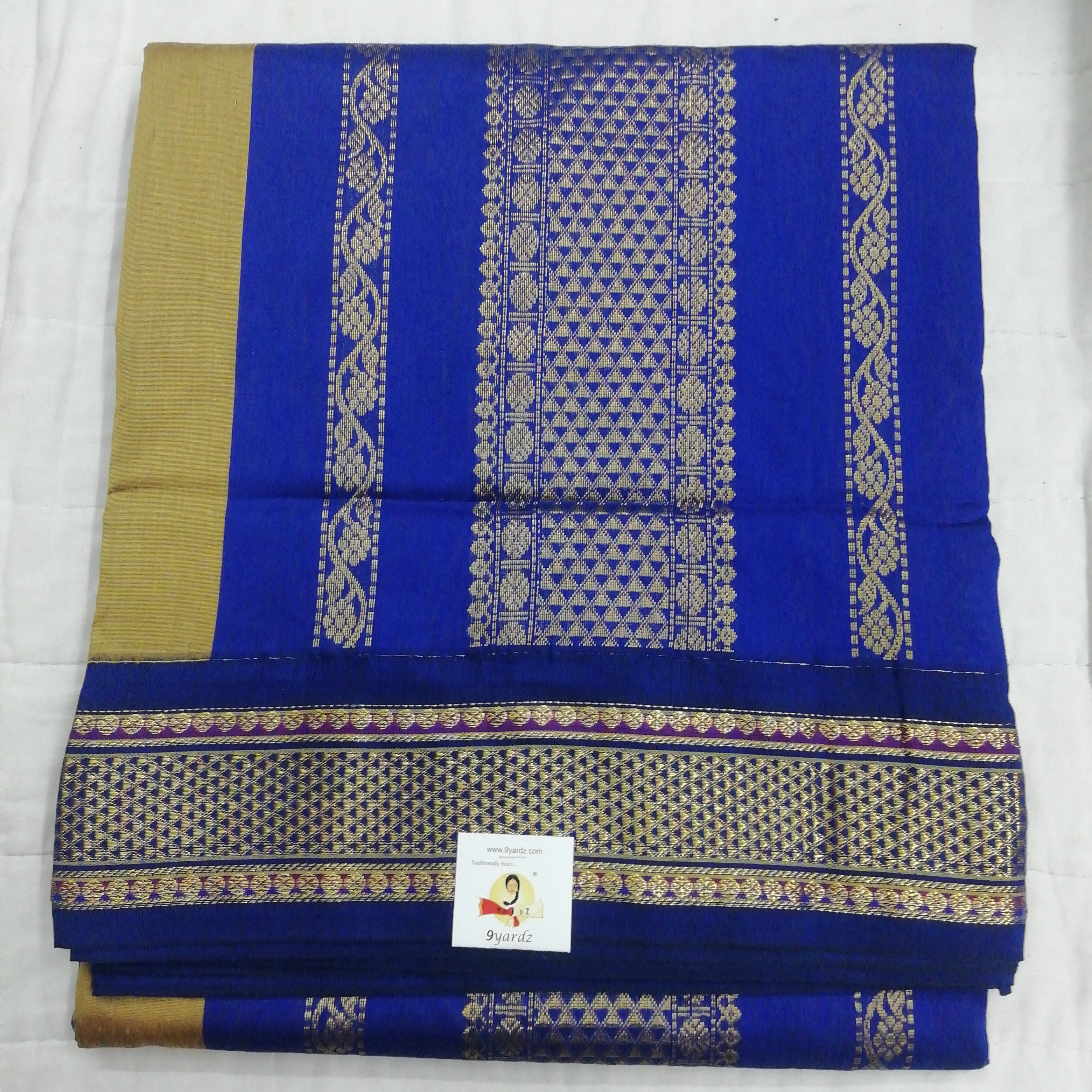 Kalyani Cotton 9 metres/ 10 yards approx Madisar