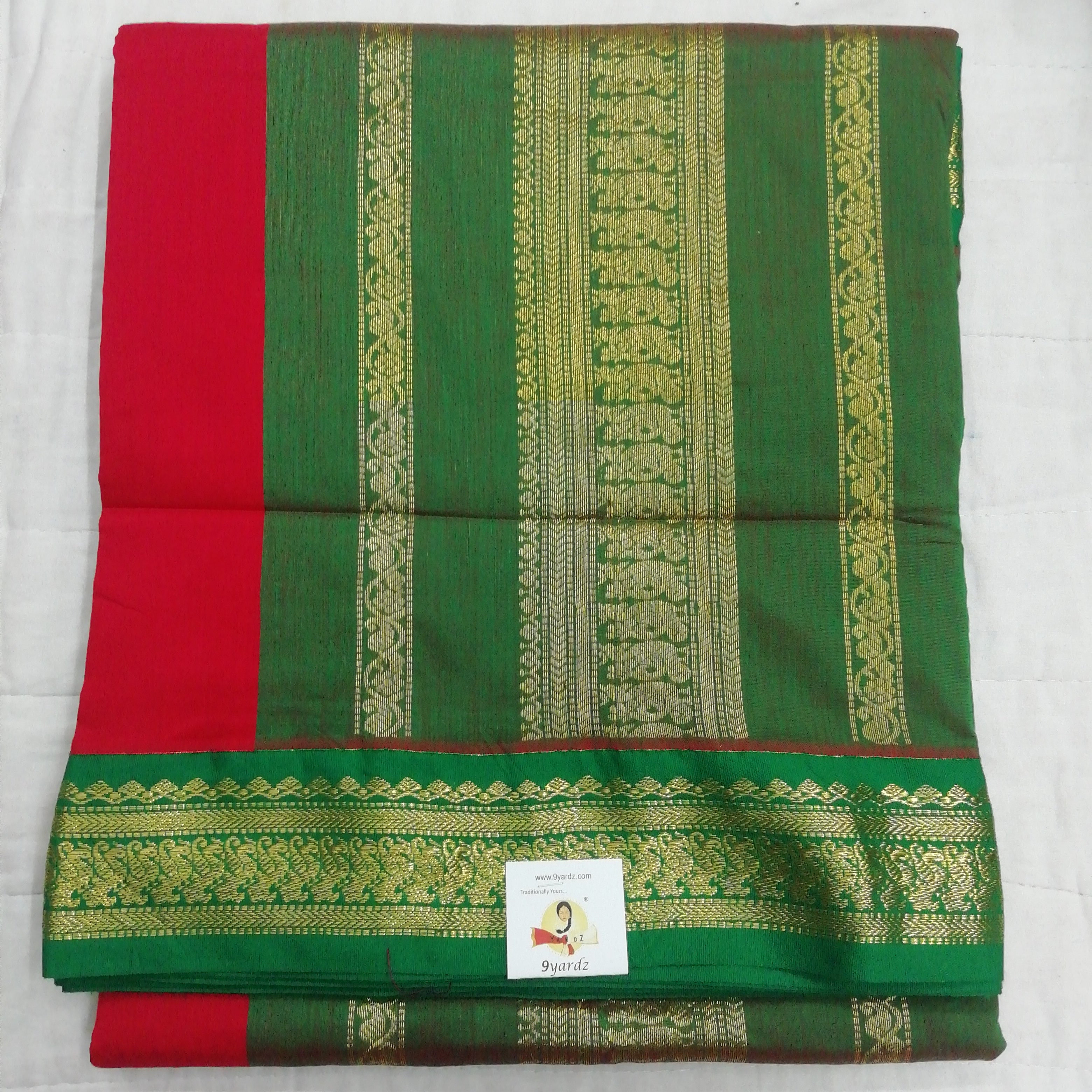 Kalyani Cotton 9 metres/ 10 yards approx Madisar