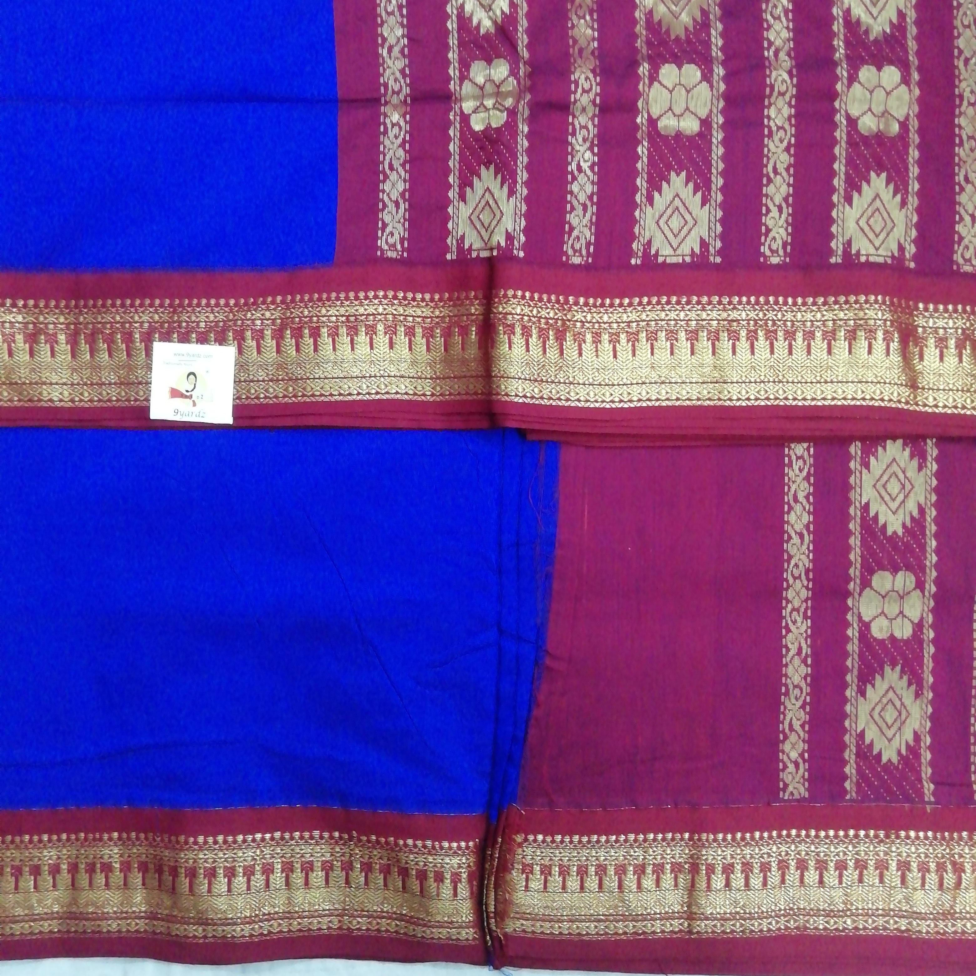 Kalyani Cotton 9 metres/ 10 yards approx Madisar