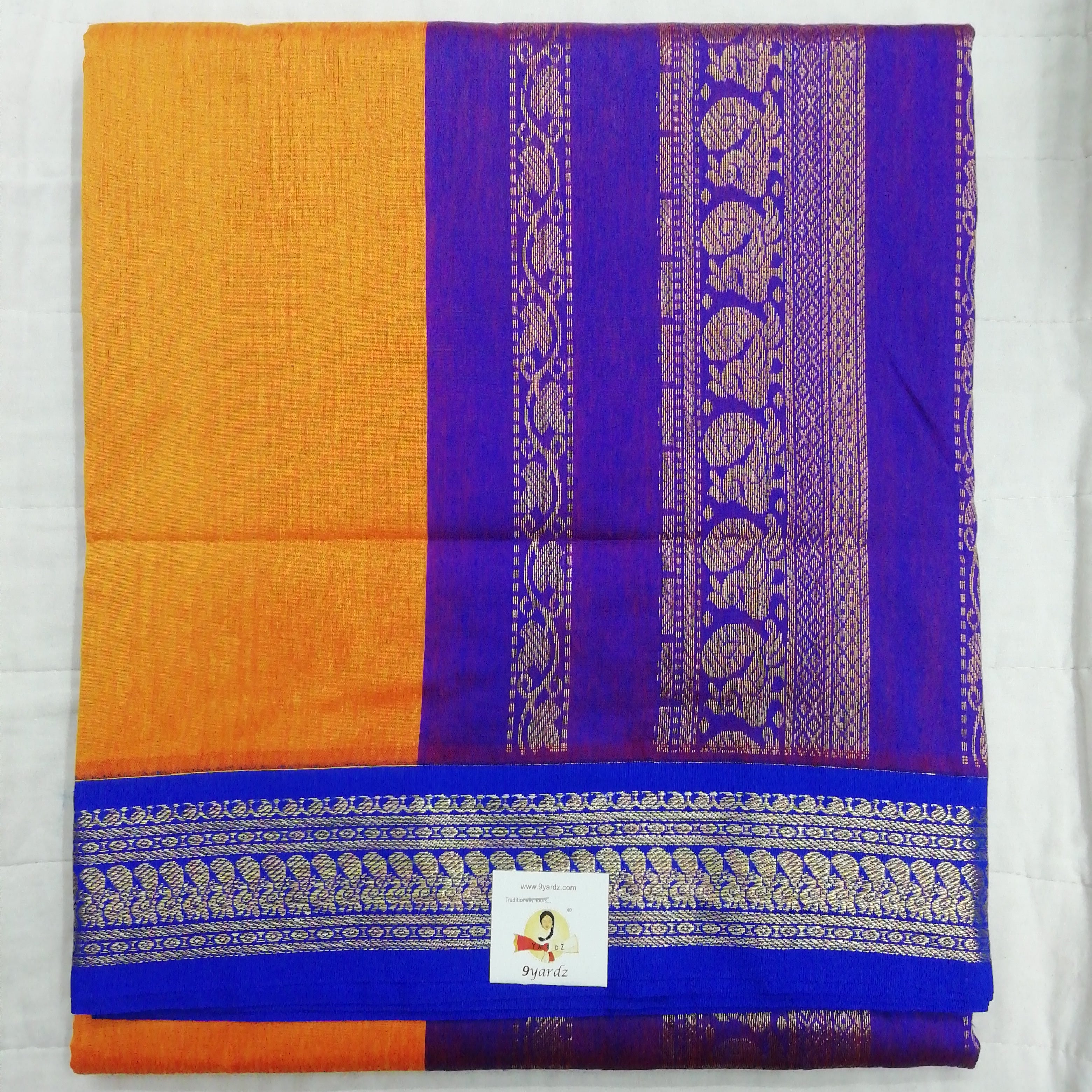 Kalyani Cotton 9 metres/ 10 yards approx Madisar